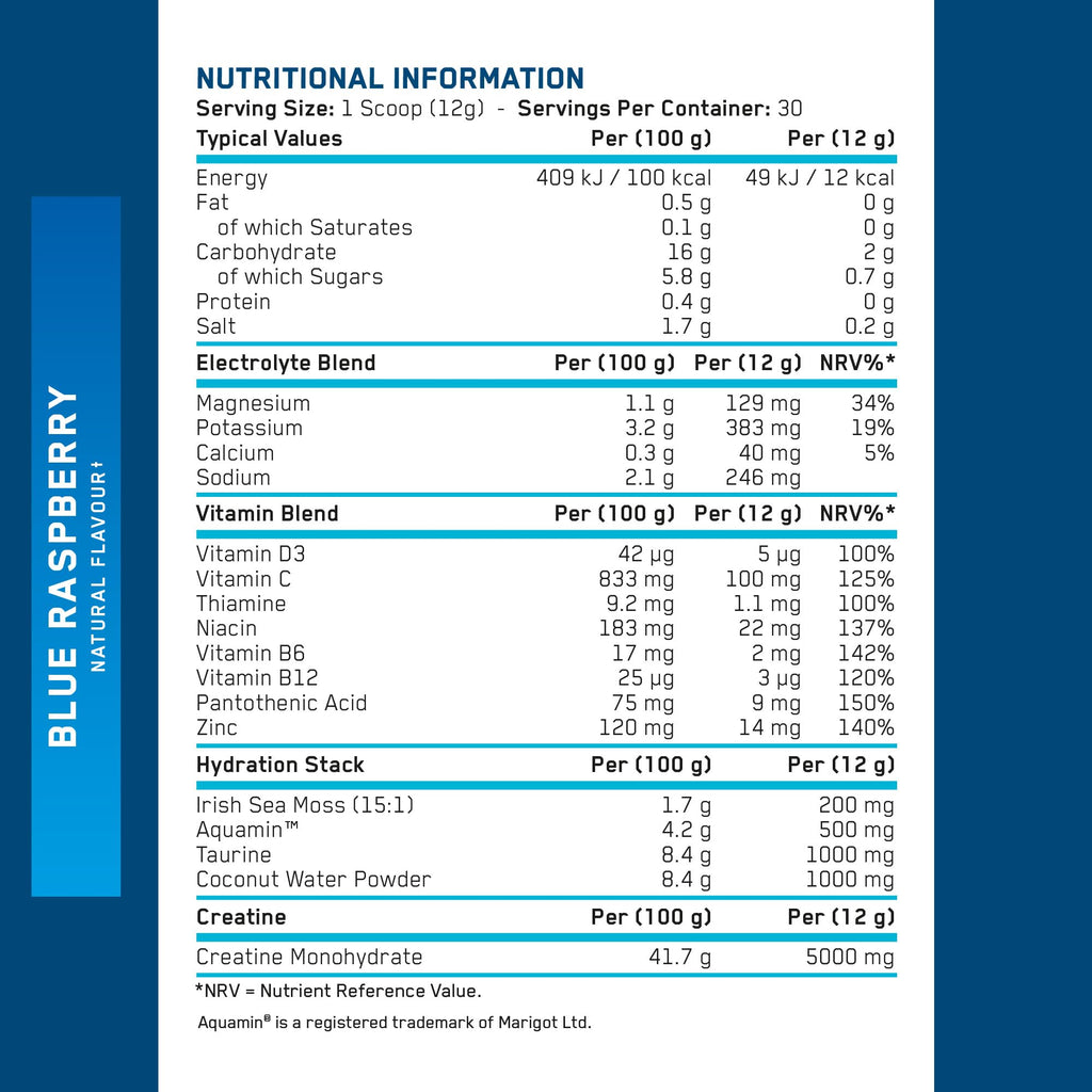 Applied Nutrition Creatine + Hydration - Recovery REC001