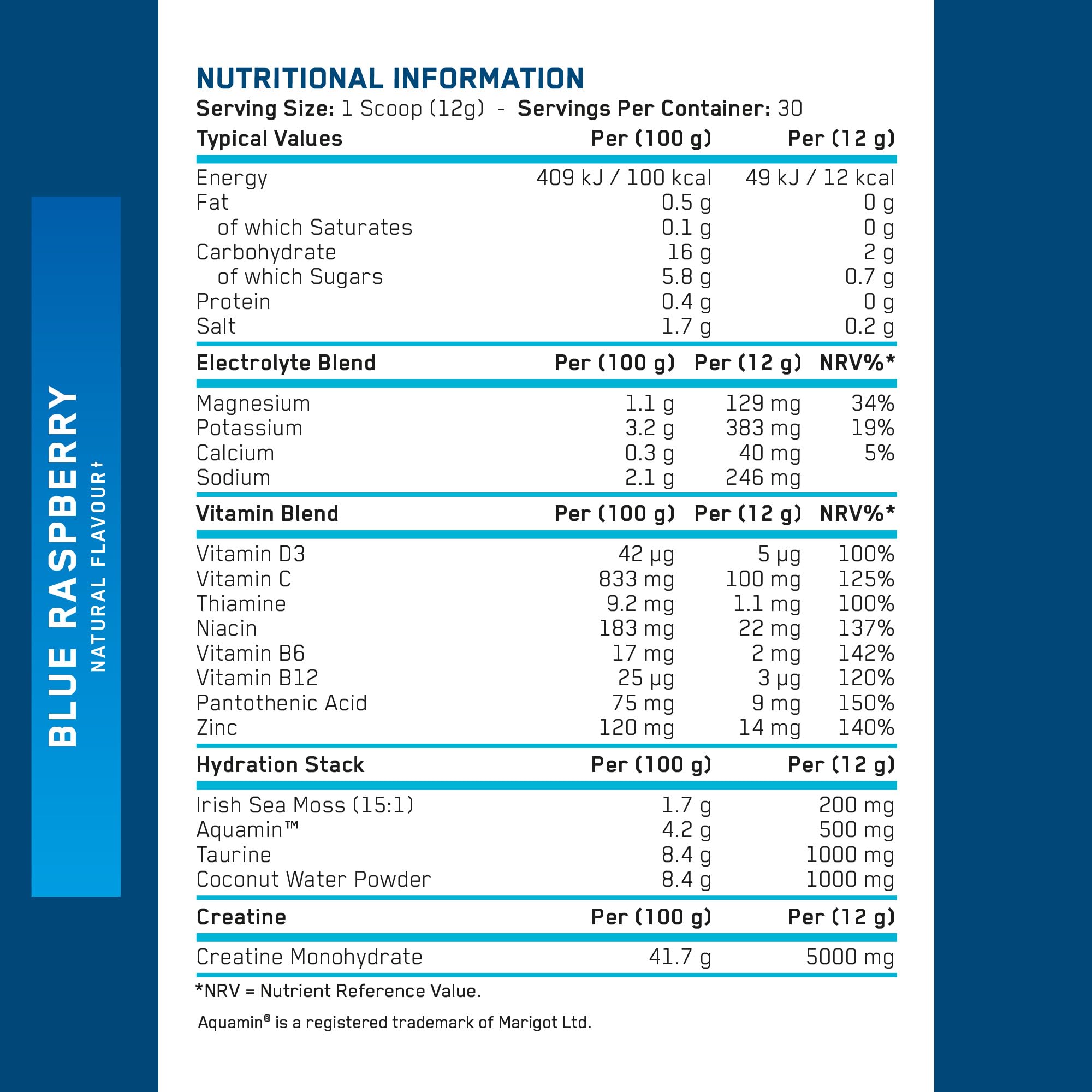 Applied Nutrition Creatine + Hydration - Recovery REC001
