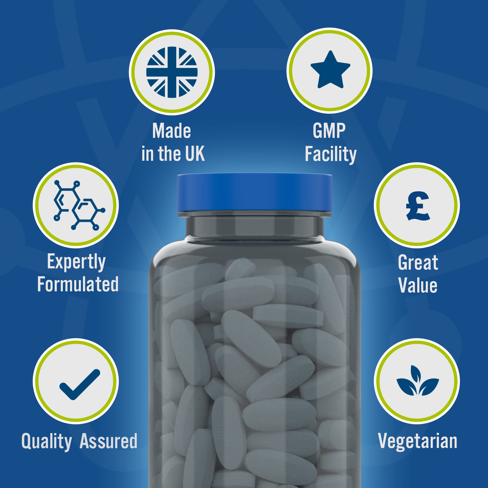 Applied Nutrition VITALITY Multi-Vitamin Complex 90 Veg Caps - 90Veg Caps - Multivitamins