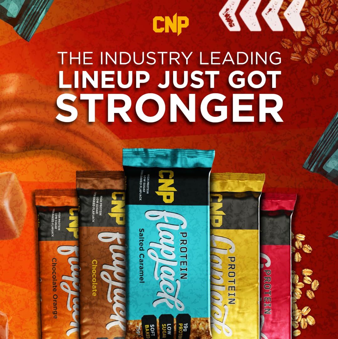 CNP Professional Protein Flapjack - 12x75g / Salted Caramel - Bars