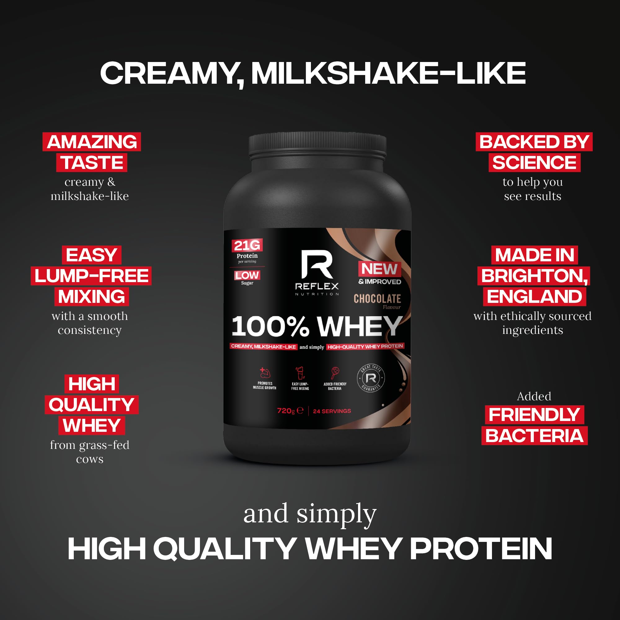 Reflex Nutrition 100% Whey - Whey Proteins