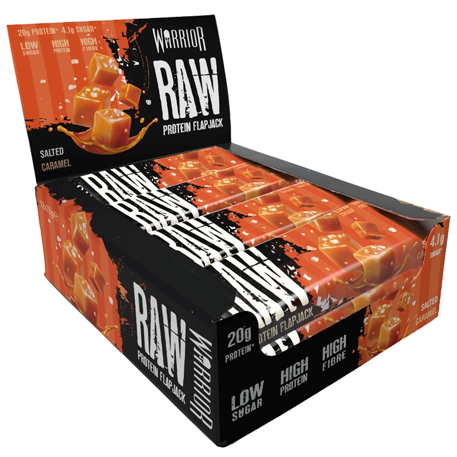 Warrior Raw Protein Flapjack - Protein Flapjacks