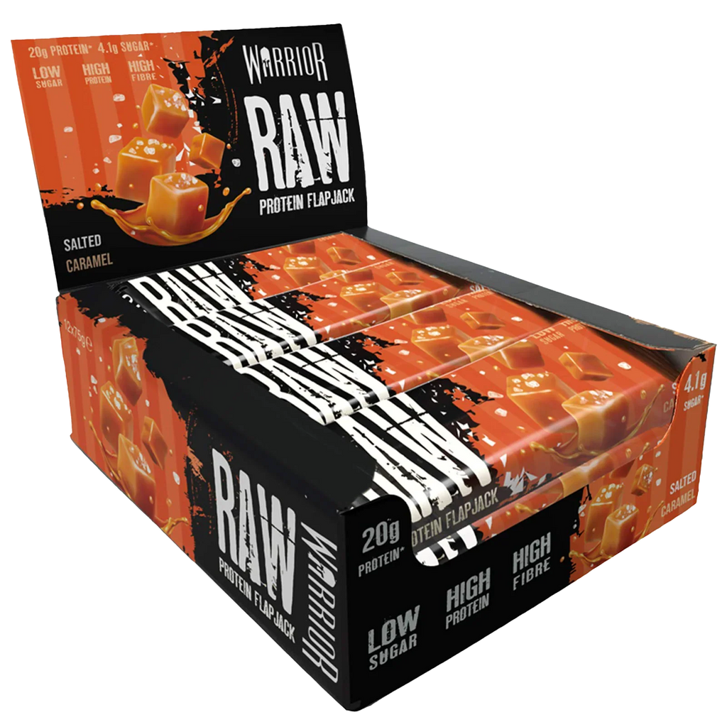 Warrior Raw Protein Flapjack - Protein Flapjacks