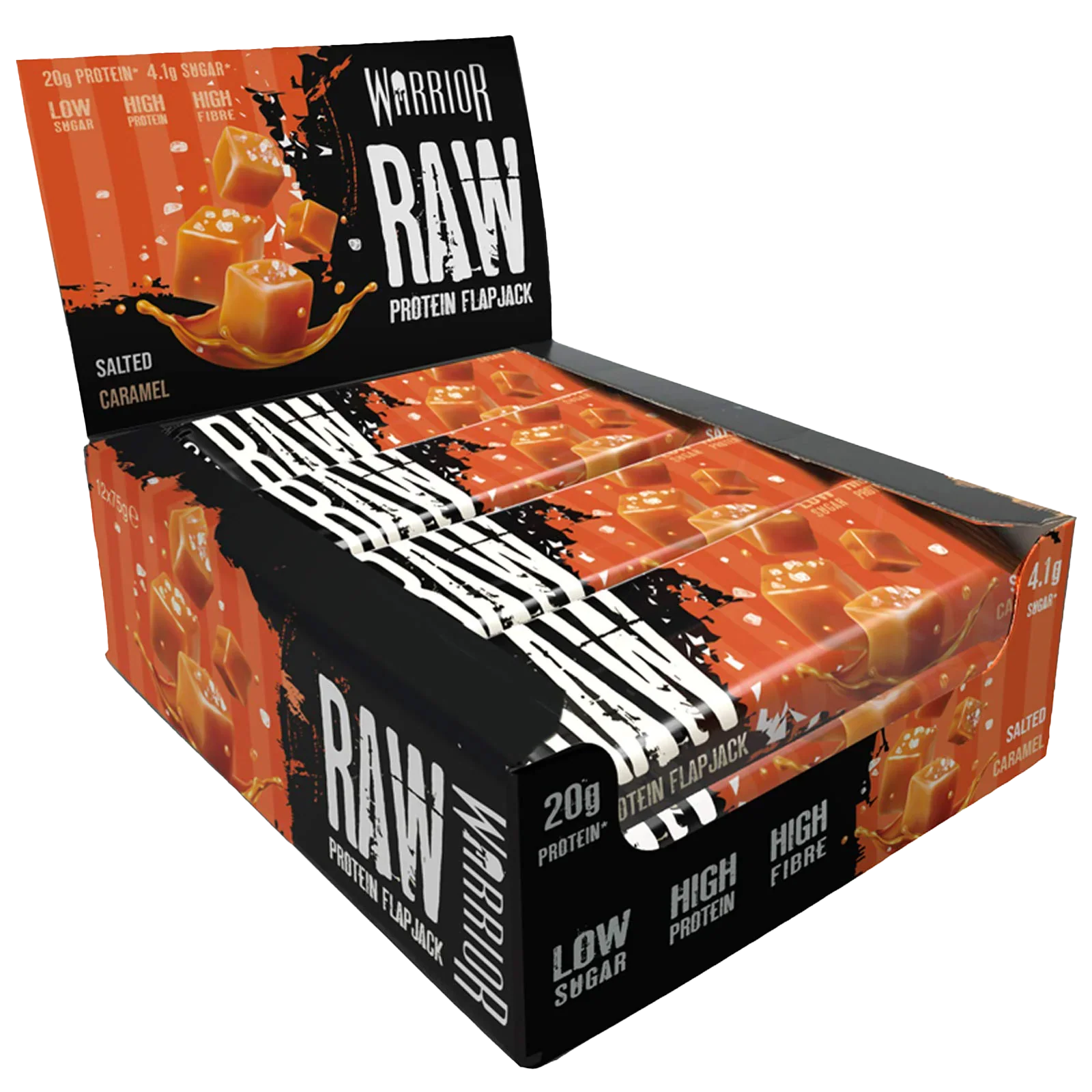 Warrior Raw Protein Flapjack - Protein Flapjacks