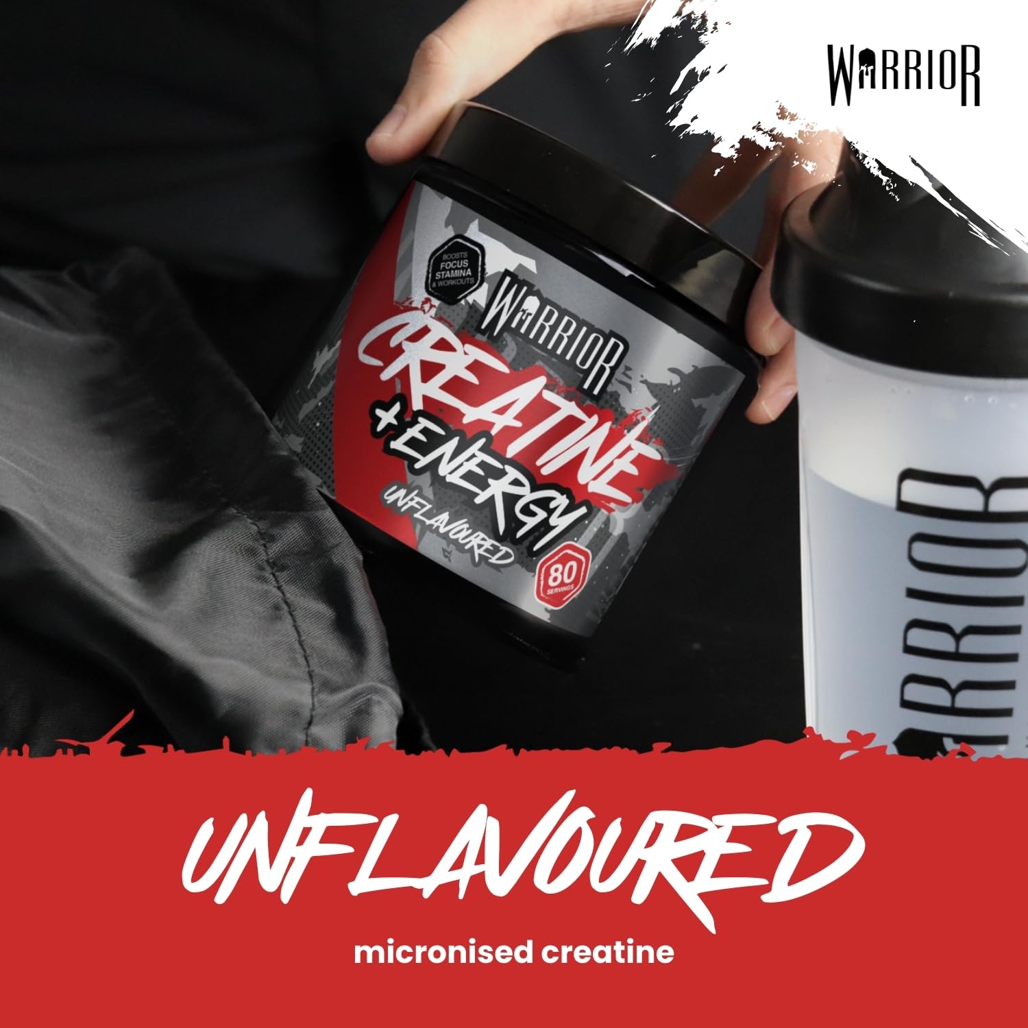 Warrior Creatine Plus Energy - Creatine Powder