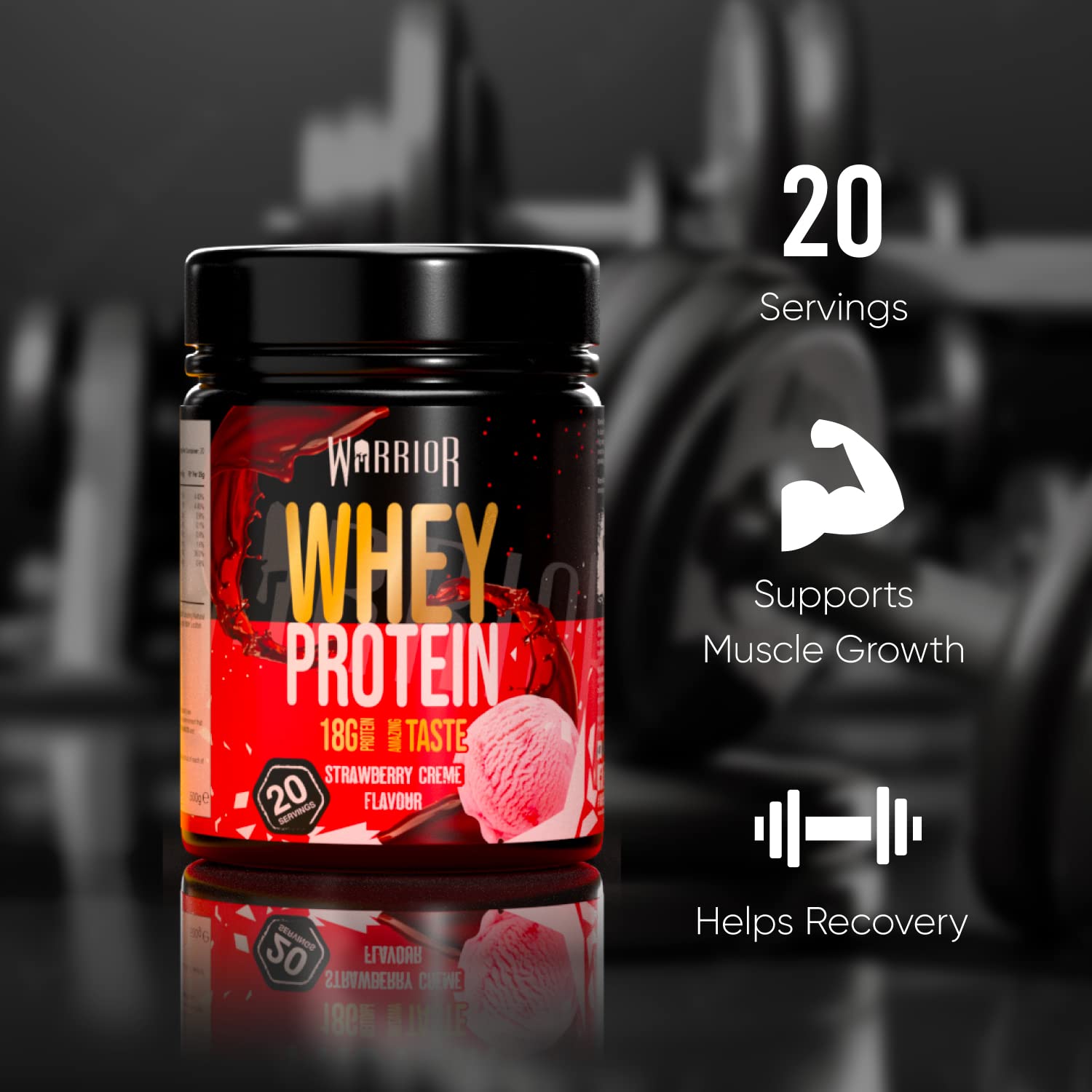 Warrior Whey - Whey Protein Powder