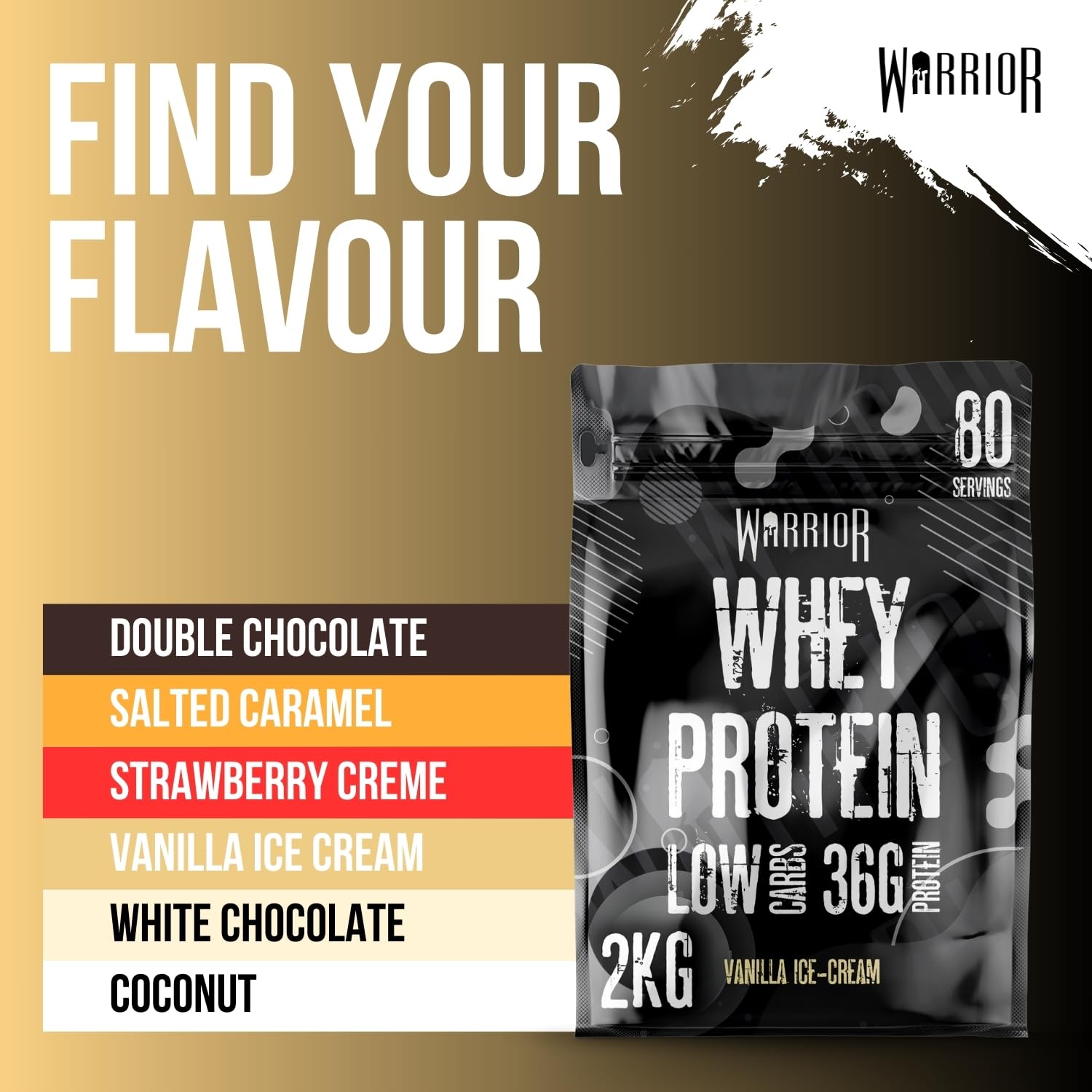 Warrior Whey - Whey Protein Powder