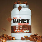 Efectiv Nutrition Whey Protein tub with highly bioavailable whey and 21g protein for lean muscle