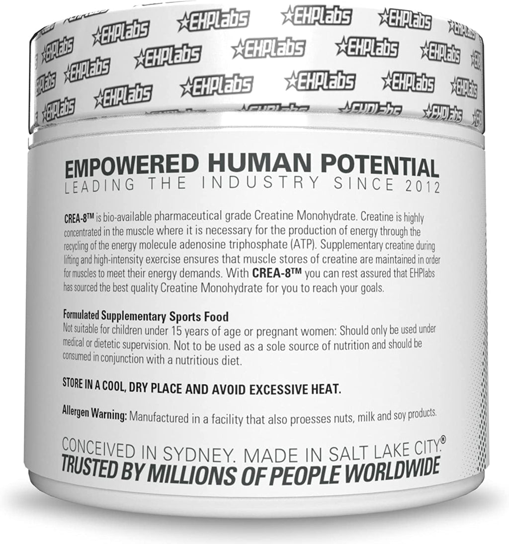 EHP Labs Creatine Monohydrate - 500g - Creatine Powder