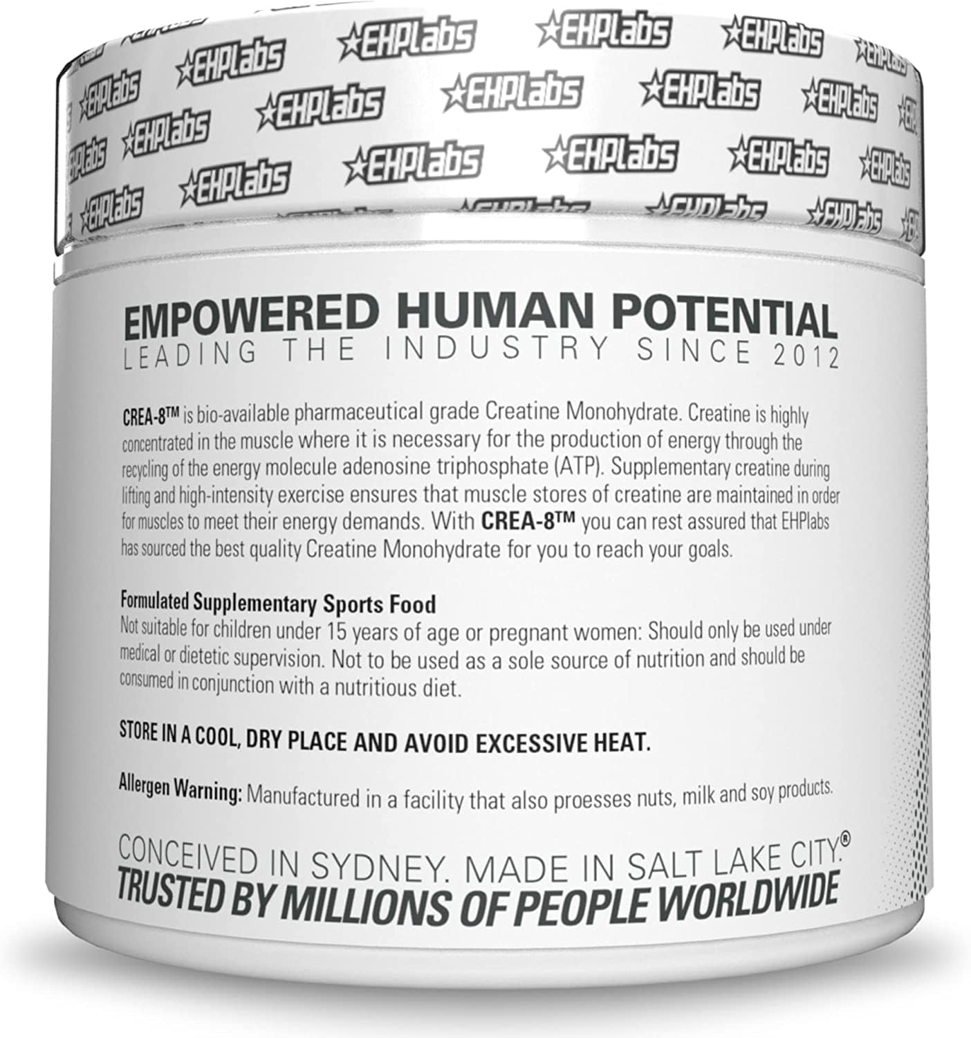 EHP Labs Creatine Monohydrate - 500g - Creatine Powder