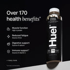 Black bottle of Huel Black Edition 8x500ml Chocolate Peanut Butter drink in Cookies & Cream flavor