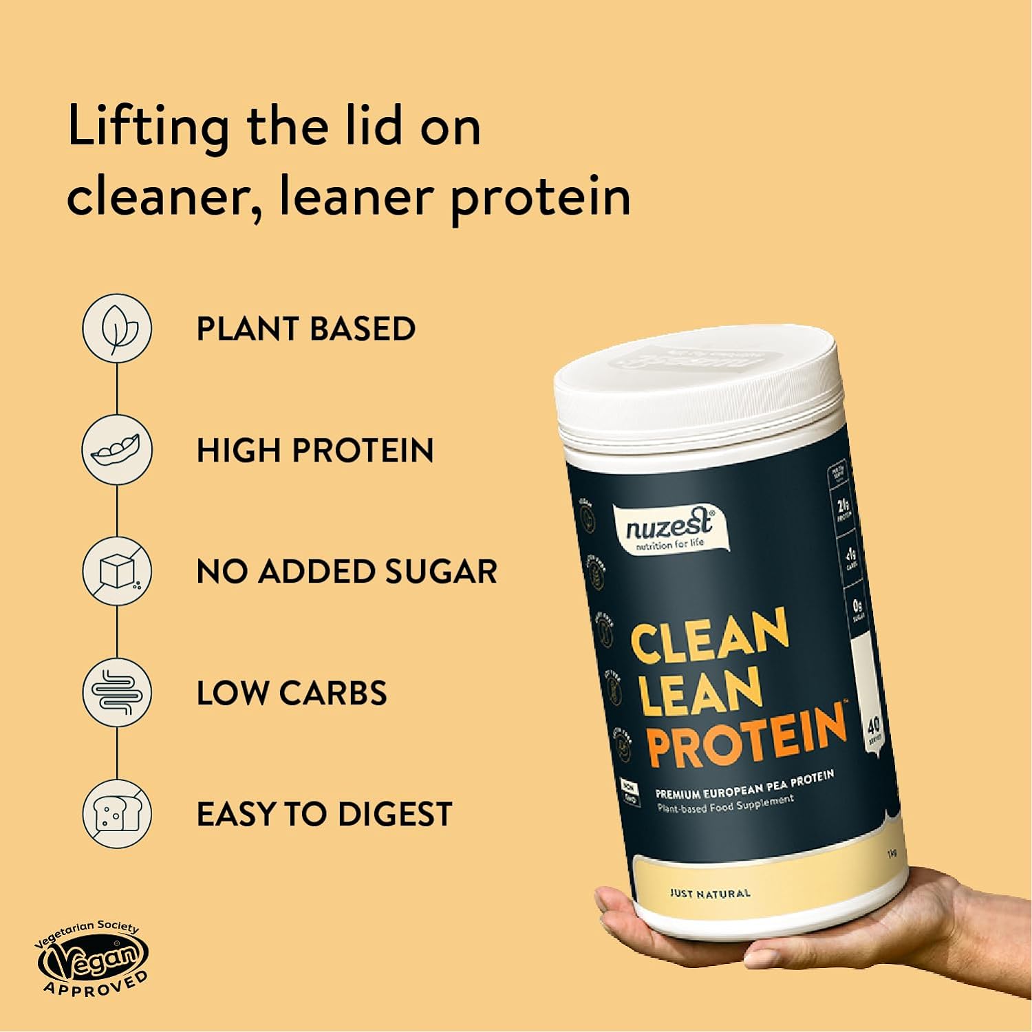 Nuzest Clean Lean Protein - Pea Protein Powder