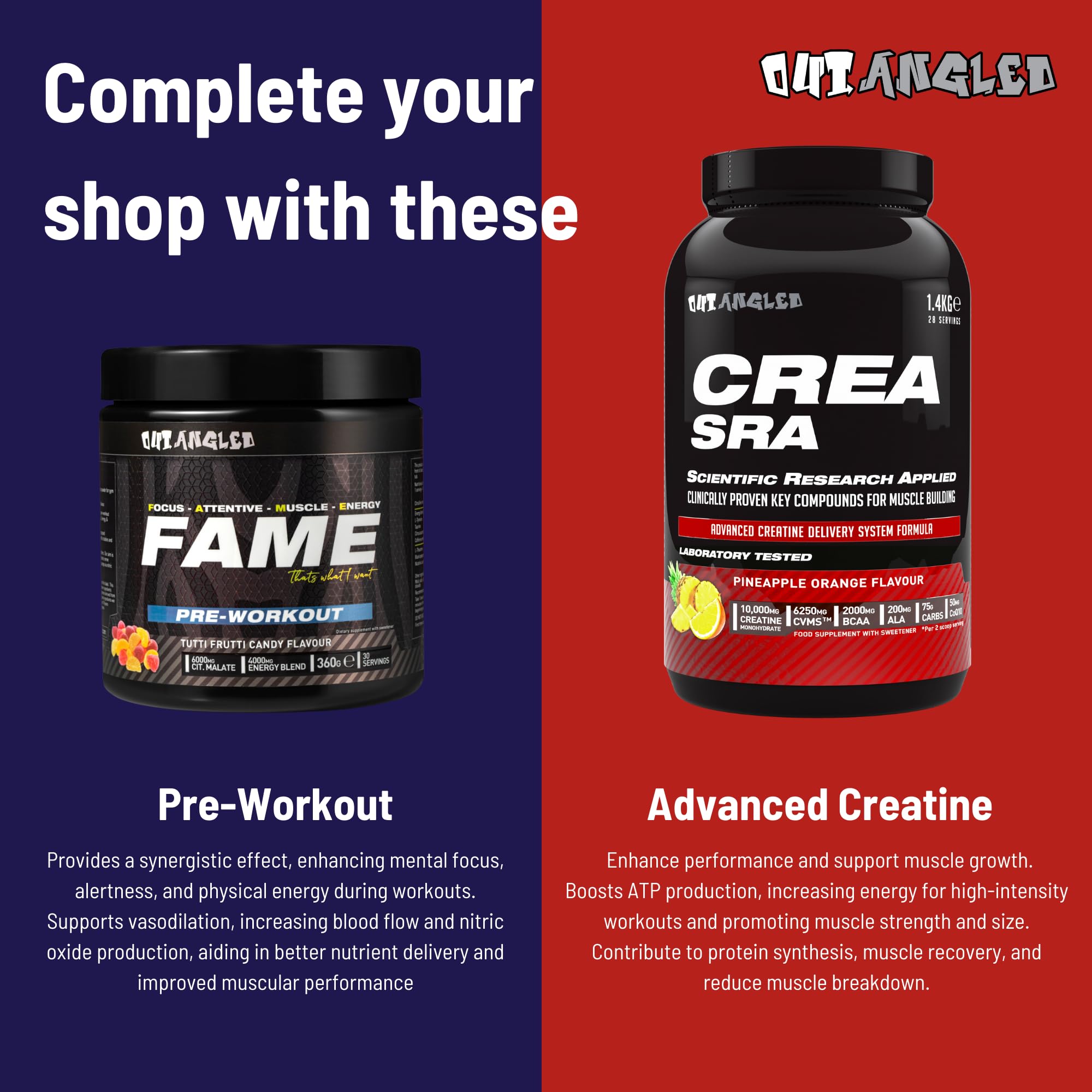 Outangled Method Mass - Weight Gainer Powder