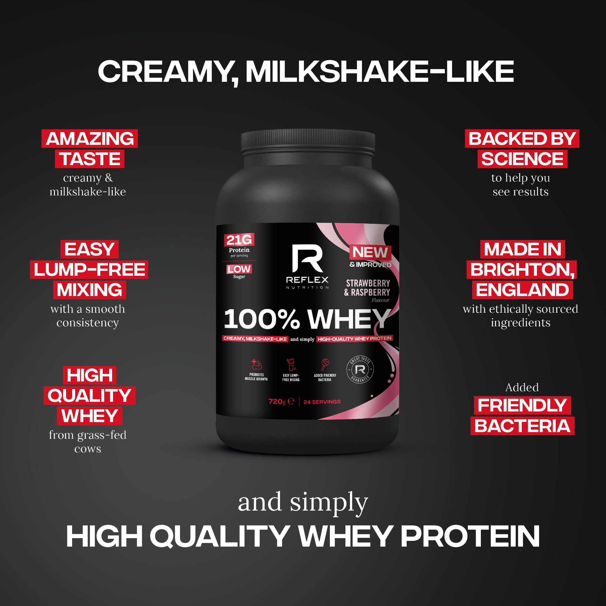 Reflex Nutrition 100% Whey - Whey Proteins
