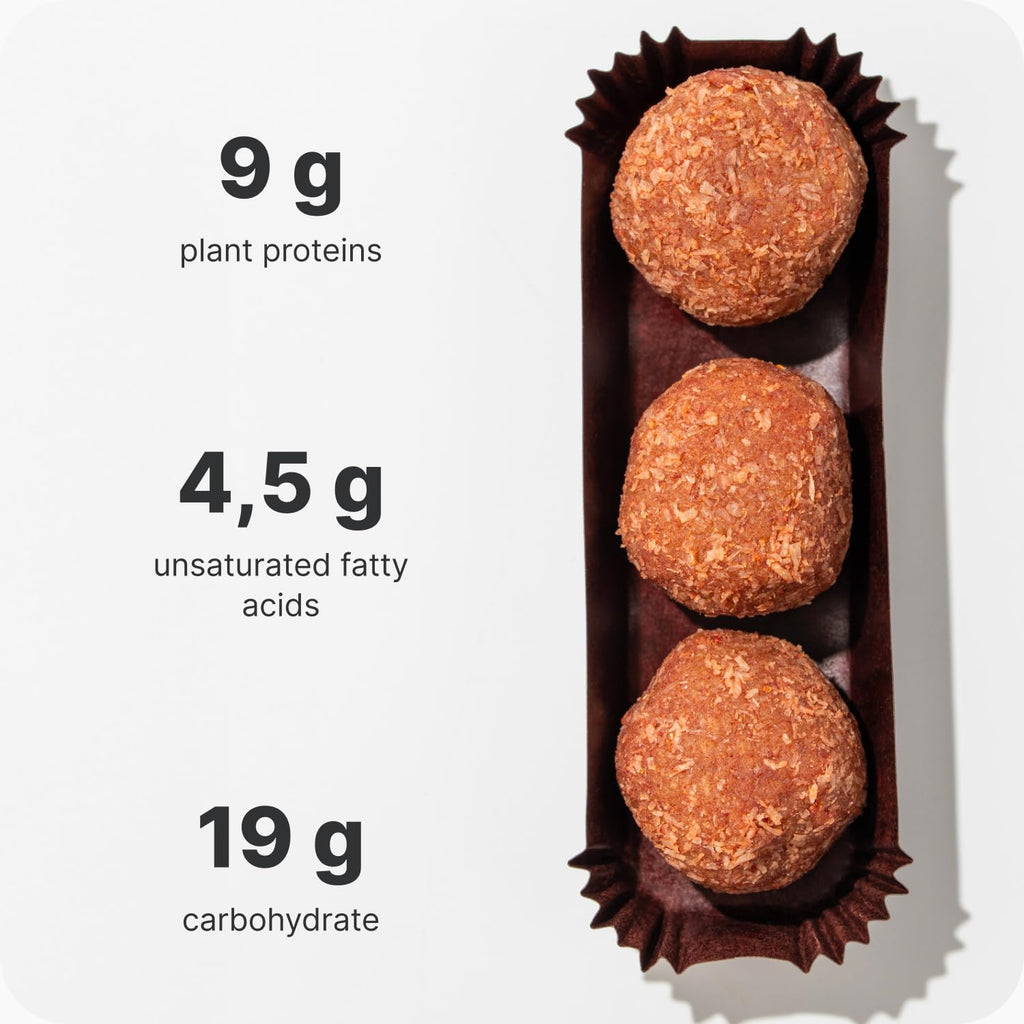 Vilgain Organic Plant Protein Energy Balls 15 x 45g