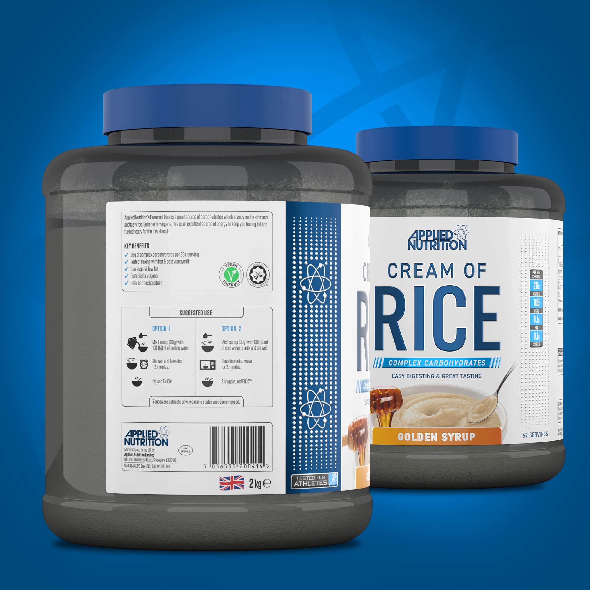 Applied Nutrition Cream Of Rice - Cream of Rice Powder