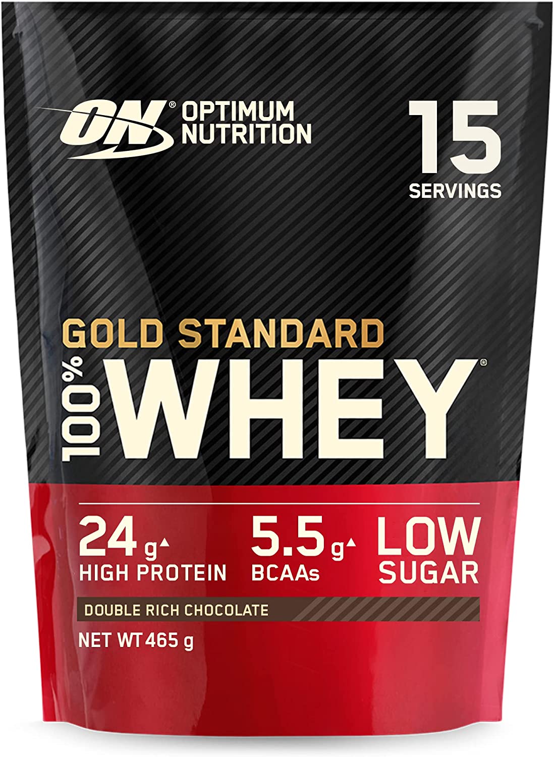 Optimum Nutrition Gold Standard 100% Whey - 450g / Double Rich Chocolate - Whey Protein Powder