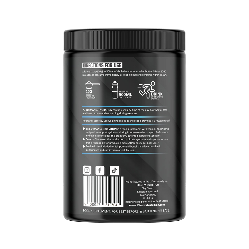 Efectiv Nutrition Performance Hydration - MyGymSupplements