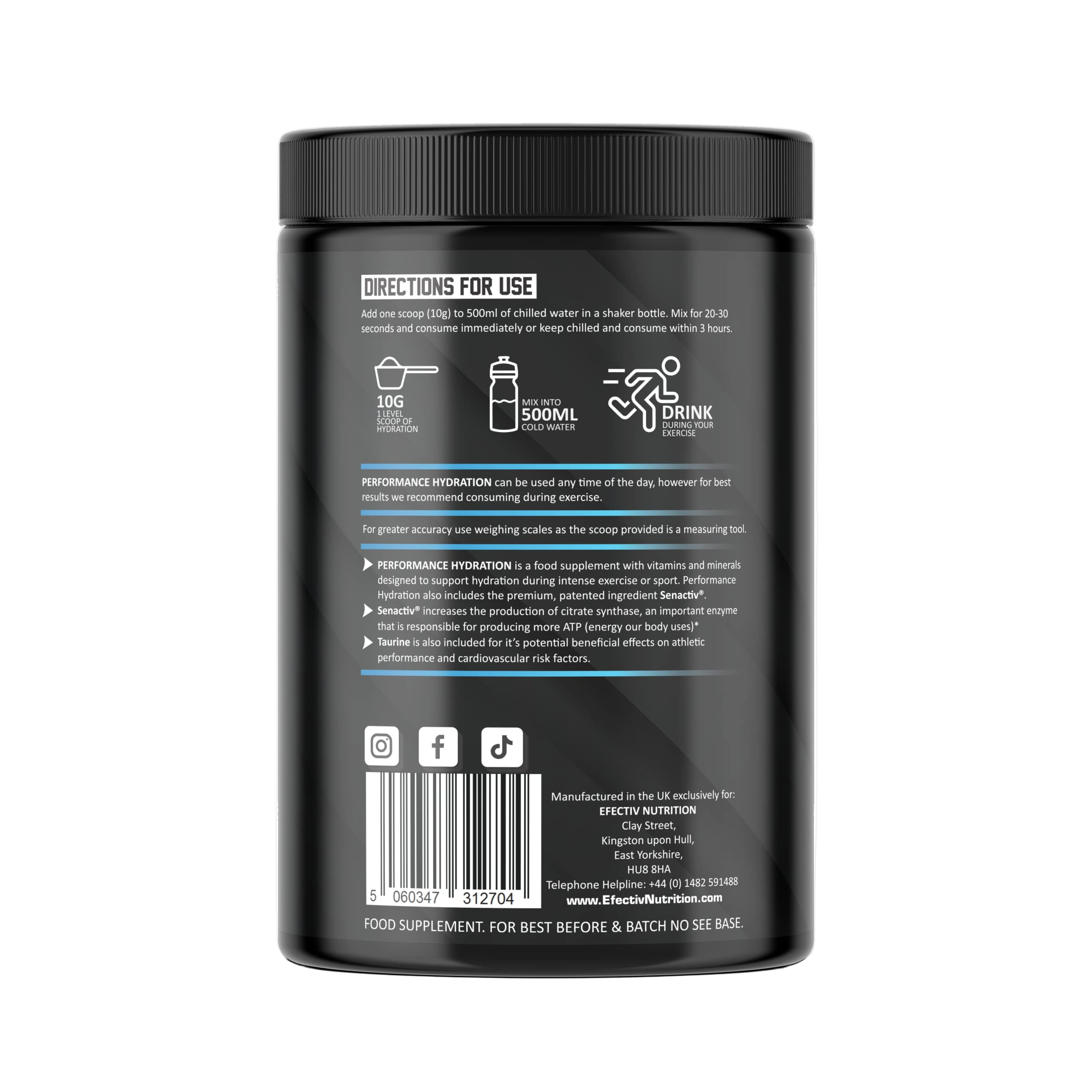 Efectiv Nutrition Performance Hydration