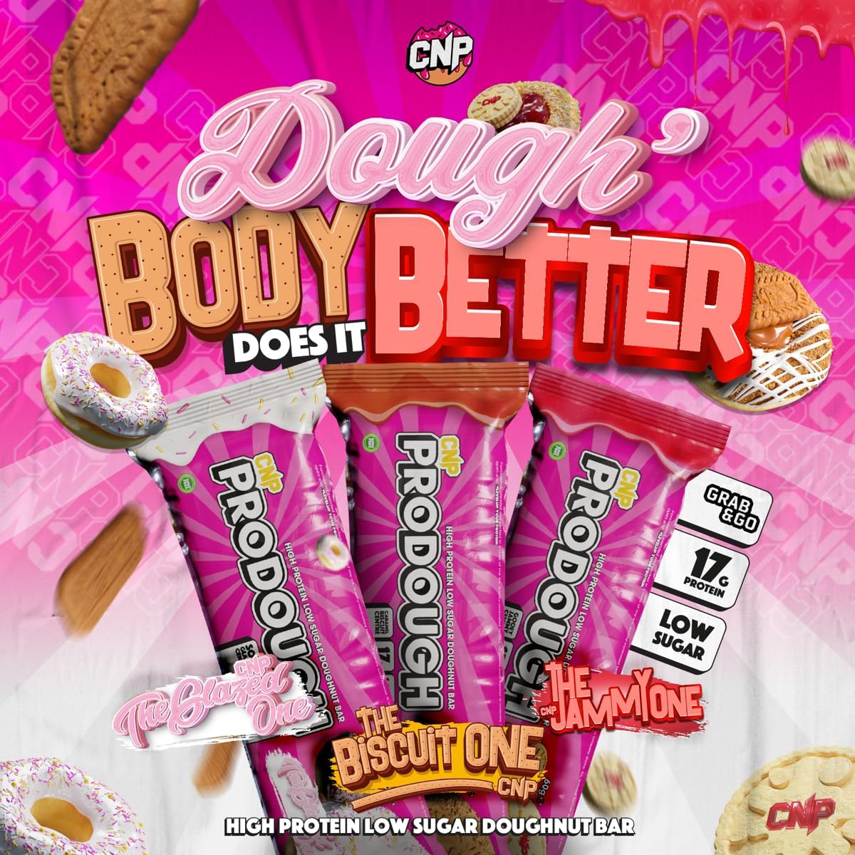 CNP ProDough Bar - Protein Bars