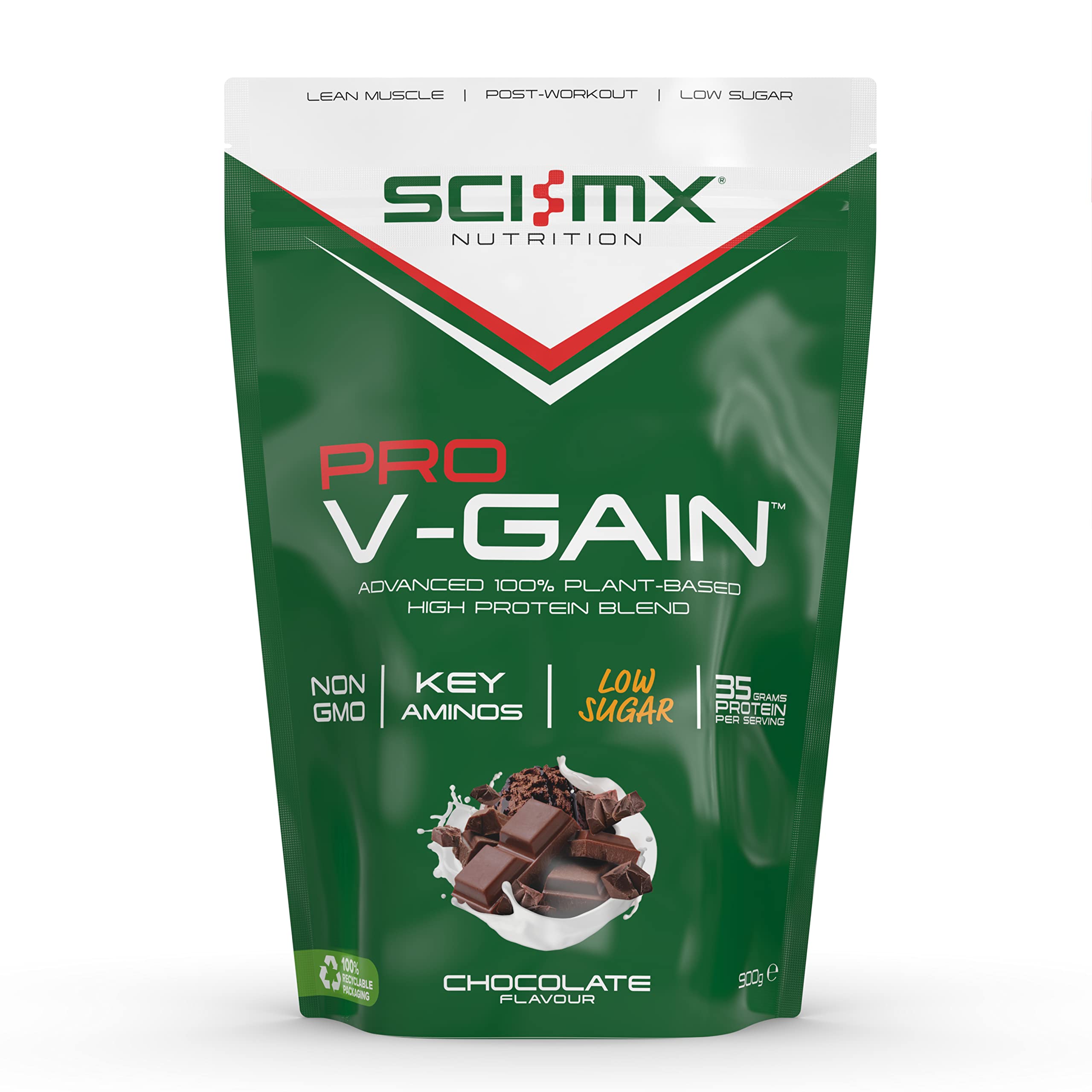 Sci-MX V-Gain - Vegan Weight Gainer Powder