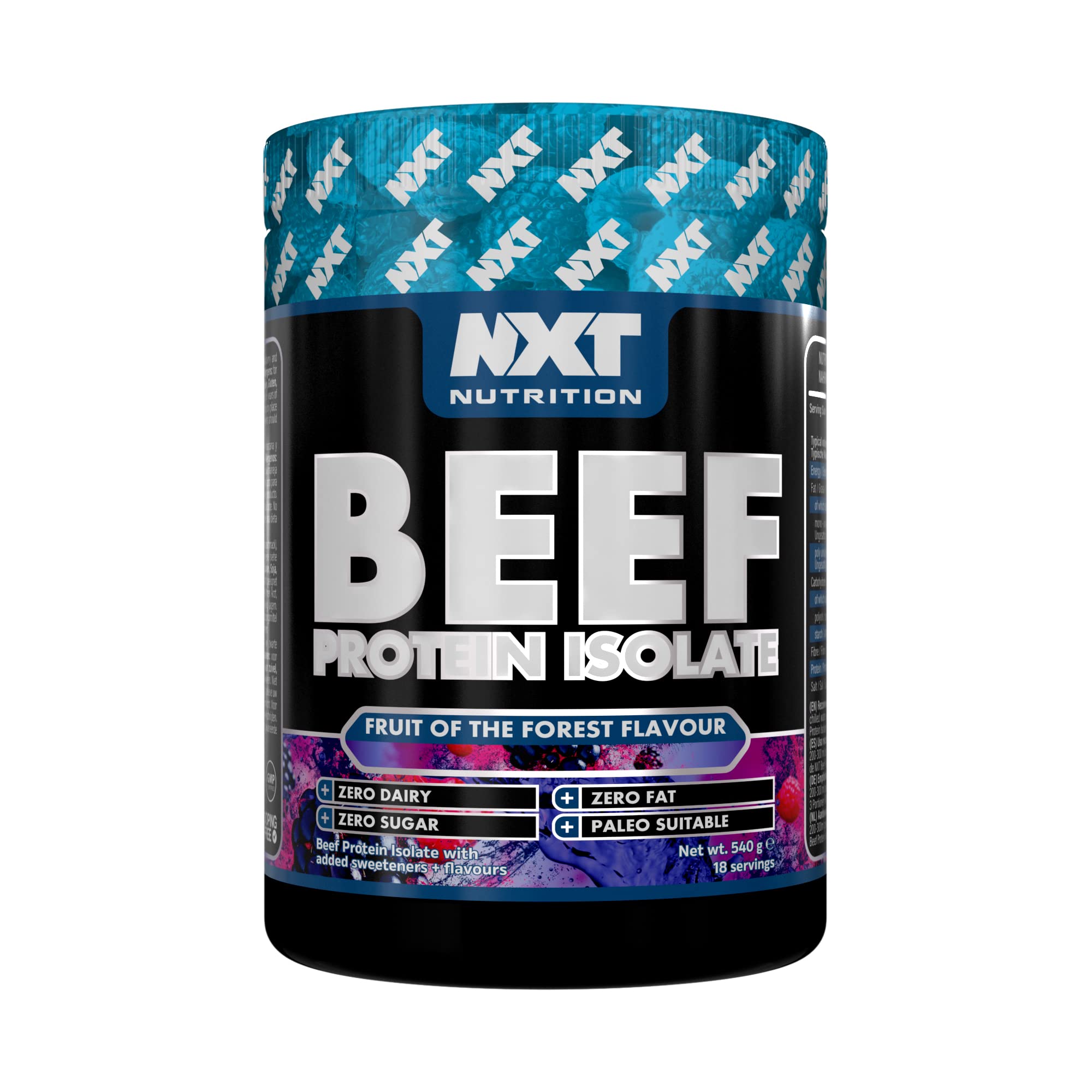 NXT Nutrition Beef Protein Isolate 540g