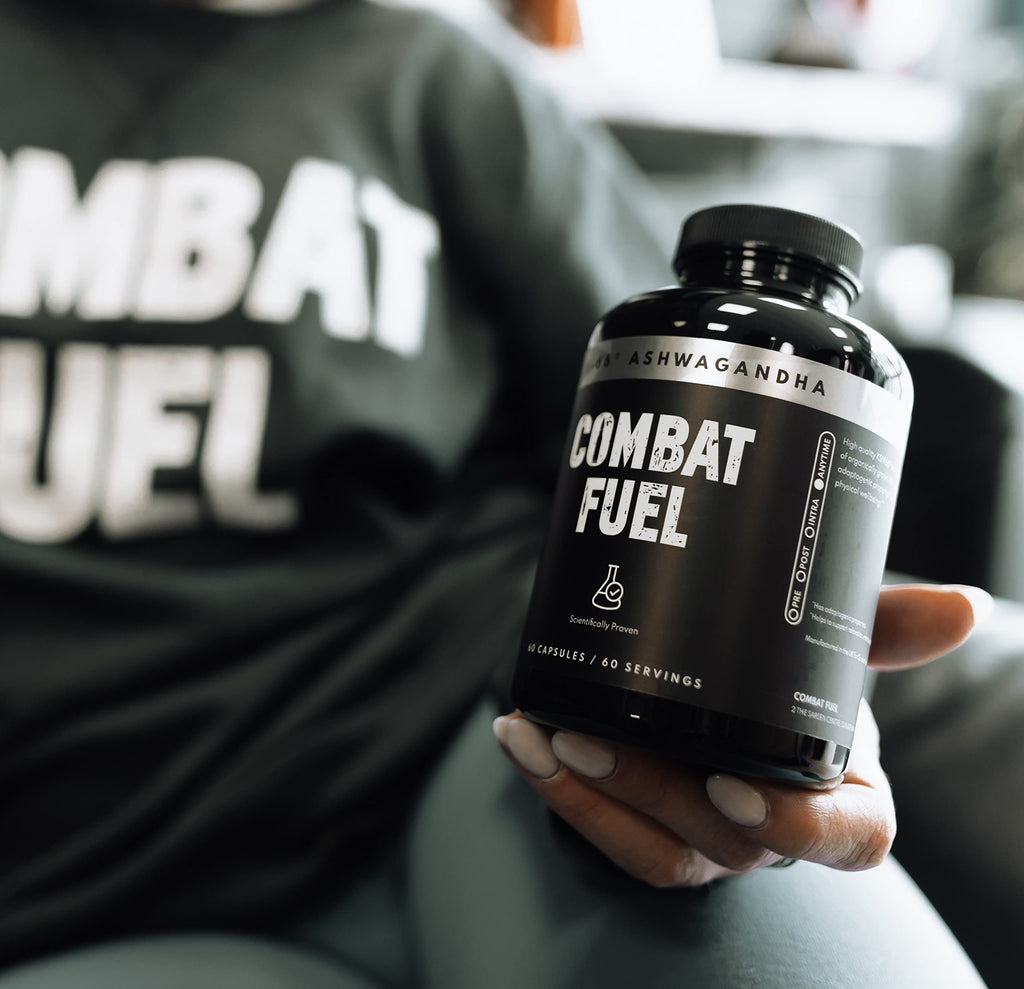 Combat Fuel KSM-66 Ashwagandha - 600mg - 2 month - 300g - Ashwagandha Capsules
