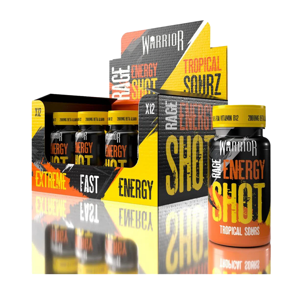 Warrior RAGE Energy Shots - Pre-Workout Shots
