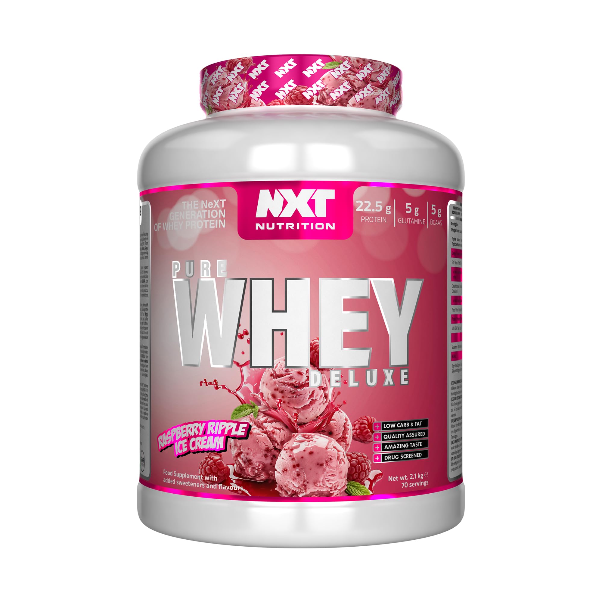 NXT Nutrition Pure Whey Deluxe 2.1kg