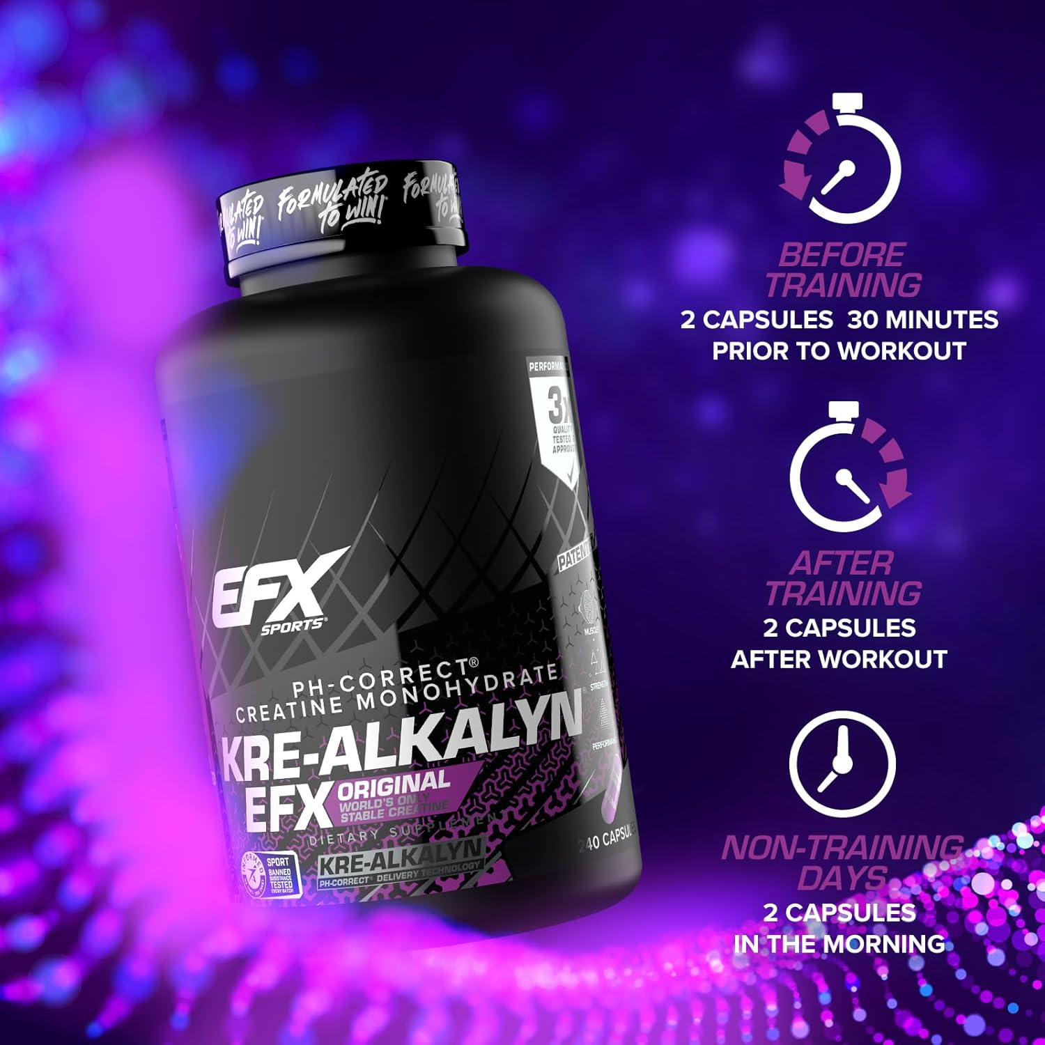 EFX Sports Kre-Alkalyn - Creatine