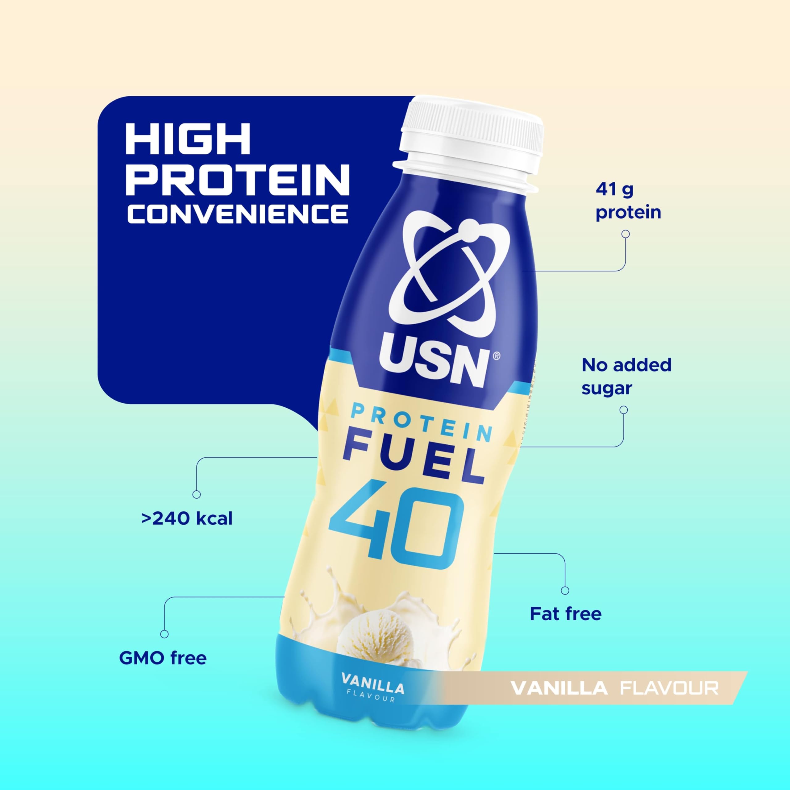 USN Protein Fuel 40 RTD 6x500ml