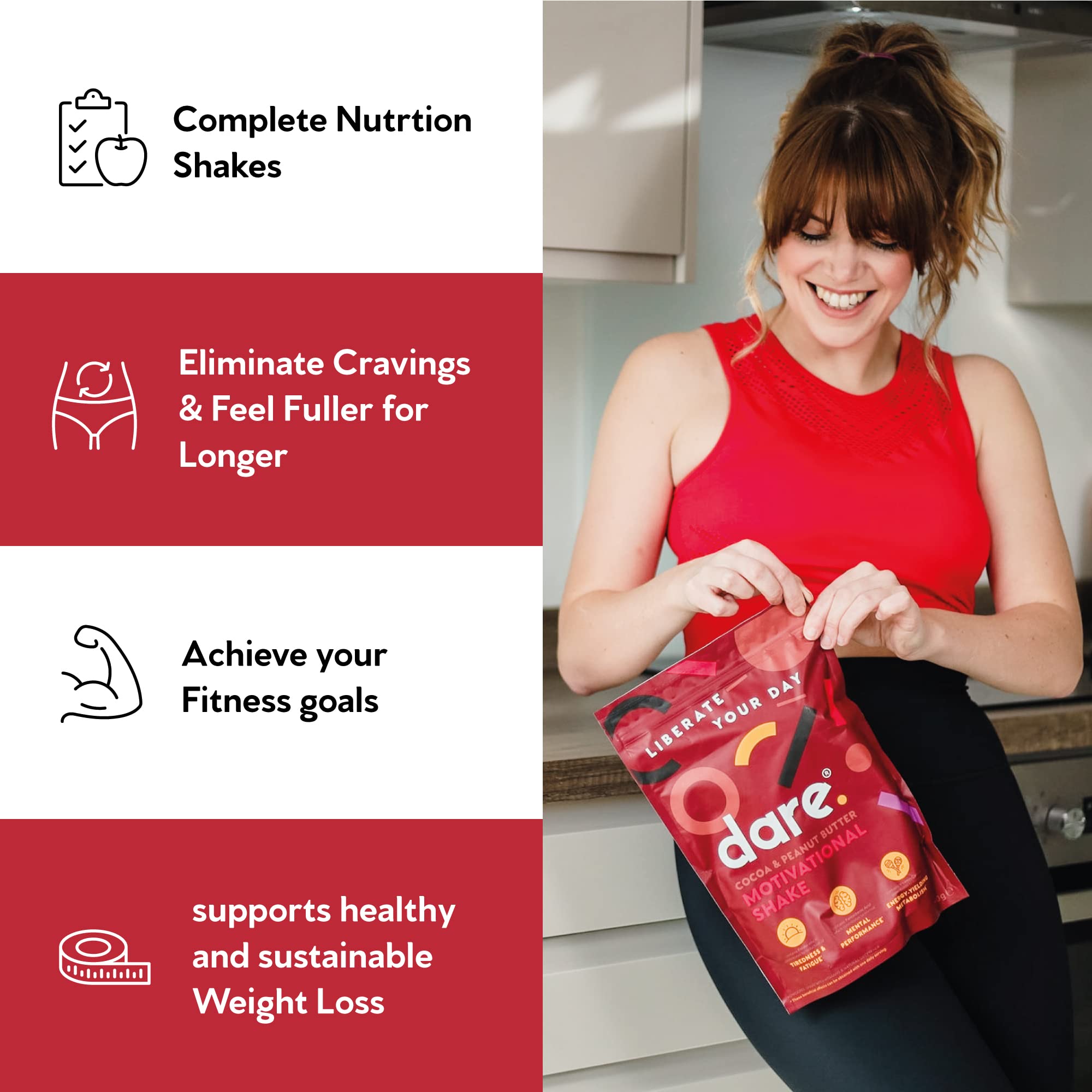 DARE Motivational Shake - Vegan Protein Powder