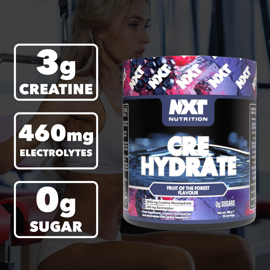 NXT Nutrition CRE Hydrate 180g
