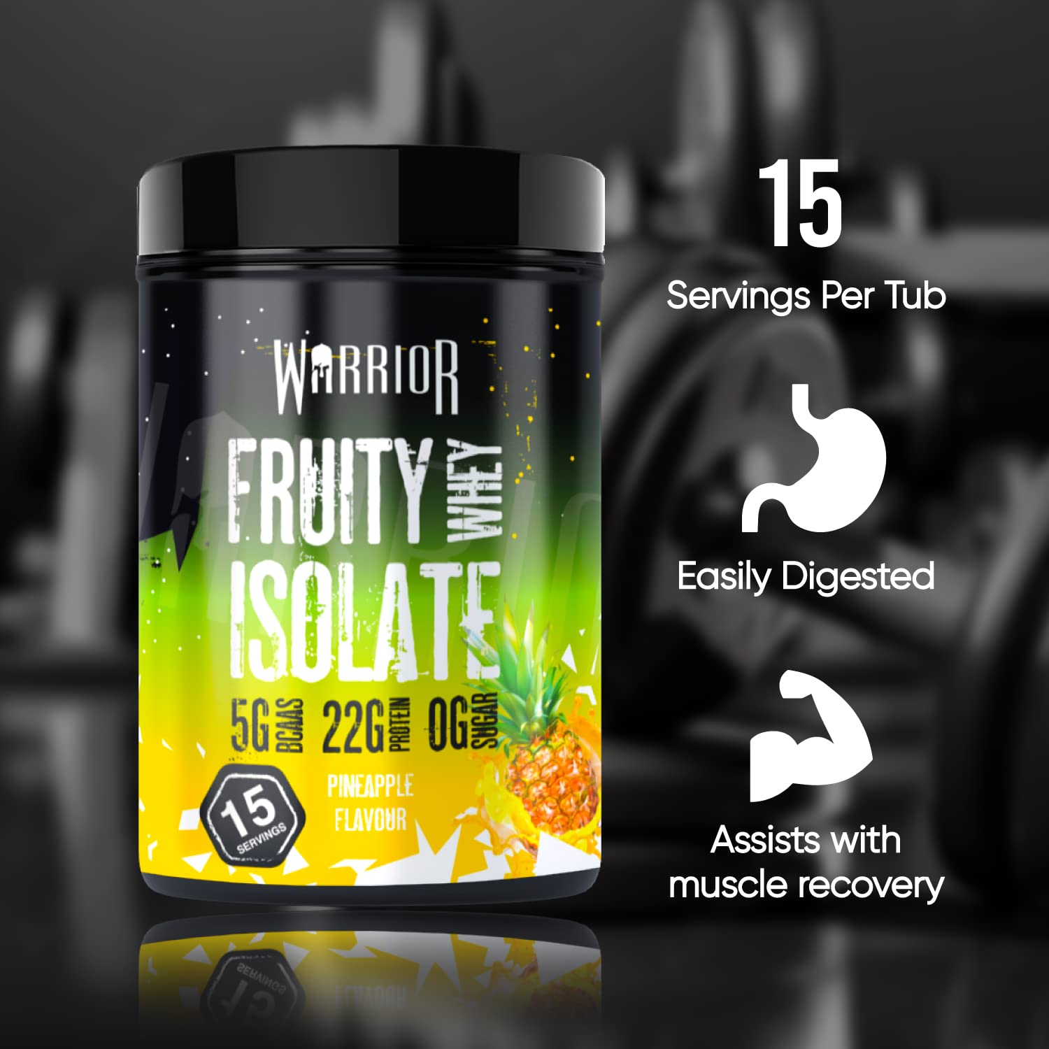 Warrior Fruity Whey Isolate - Whey Proteins