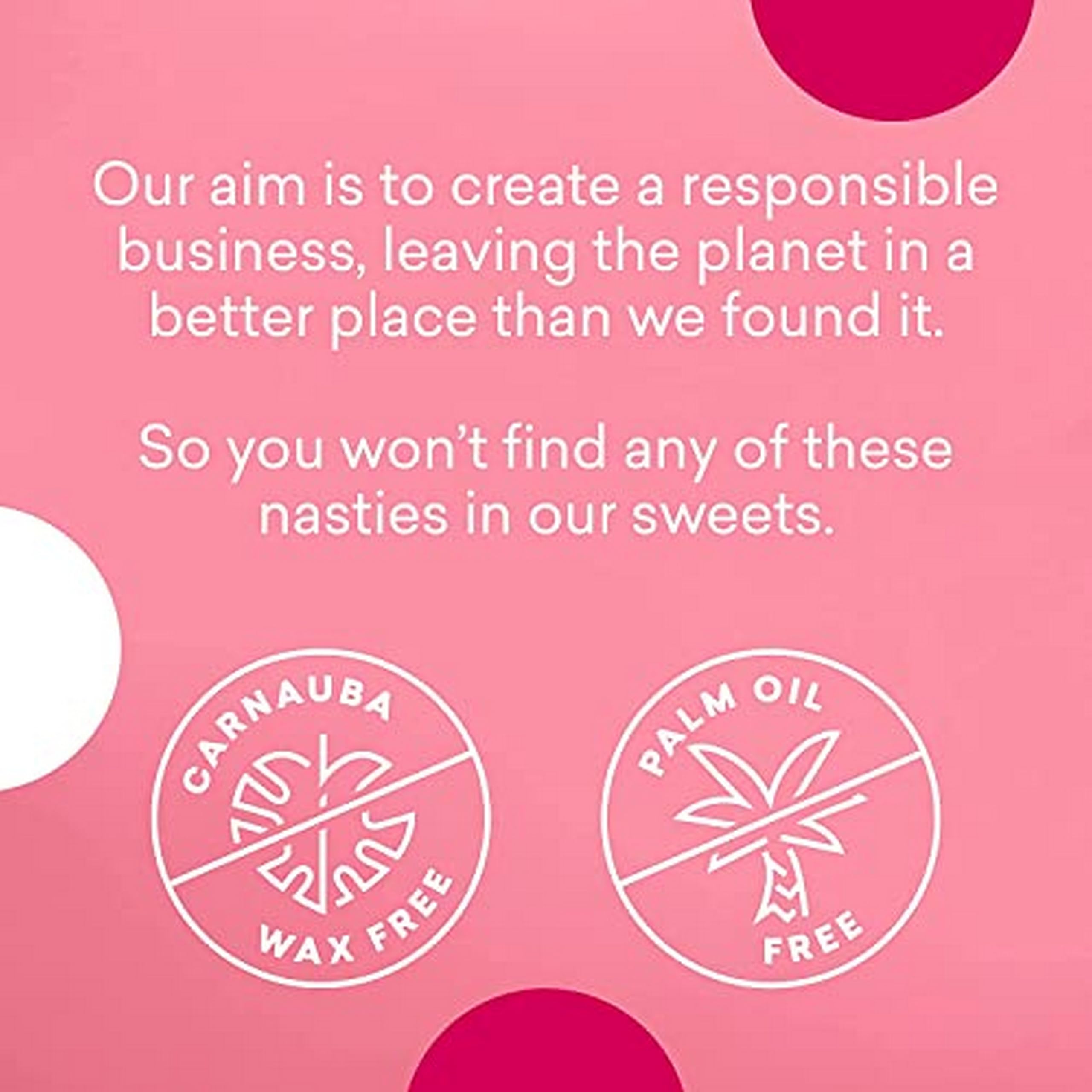 Candy Kittens 10x140g Wanderlust showing eco-friendly packaging and transparent ingredients