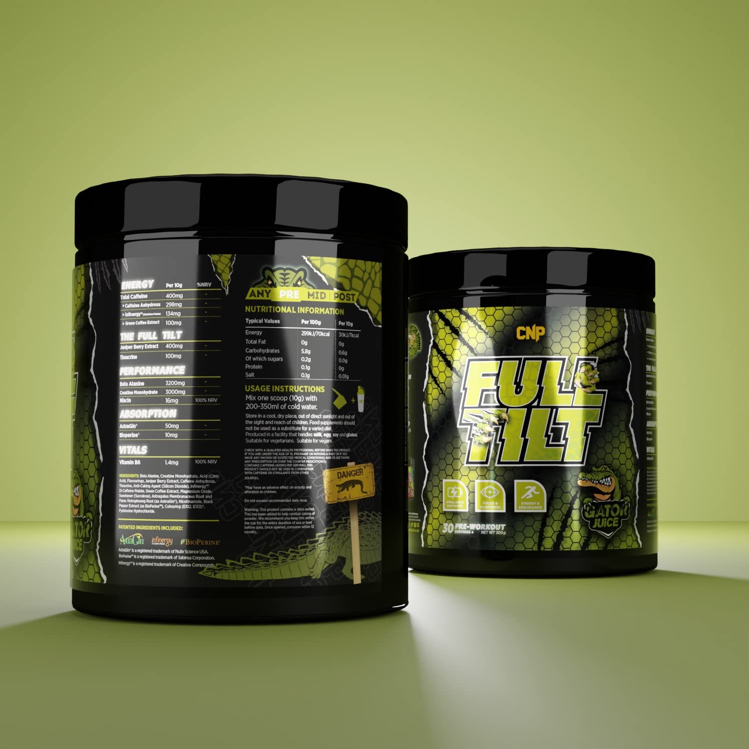 CNP Full Tilt - Pre-Workout Powder