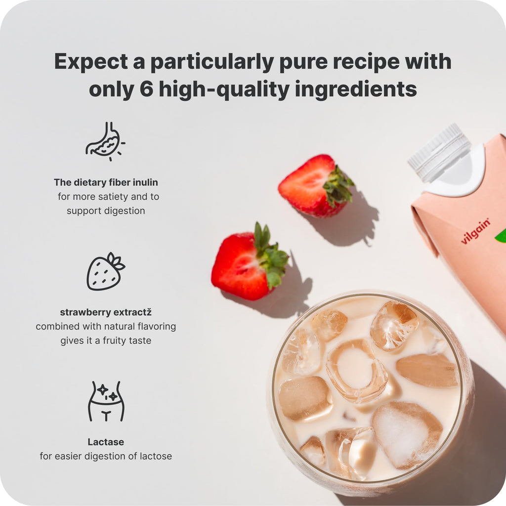 Vilgain Protein Milkshake 12x330ml