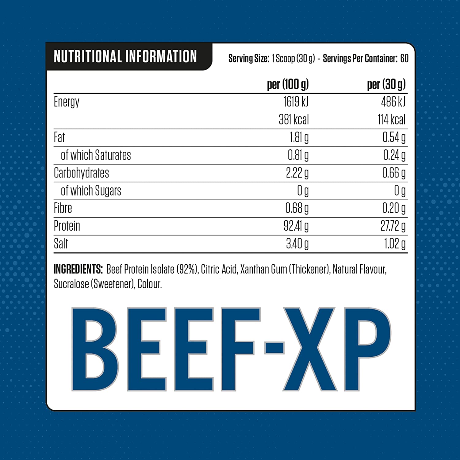 Applied Nutrition Beef XP - Protein Powder