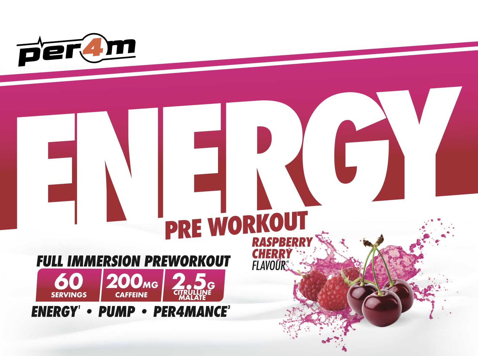Per4m Energy Pre Workout - Pre-Workout Powder
