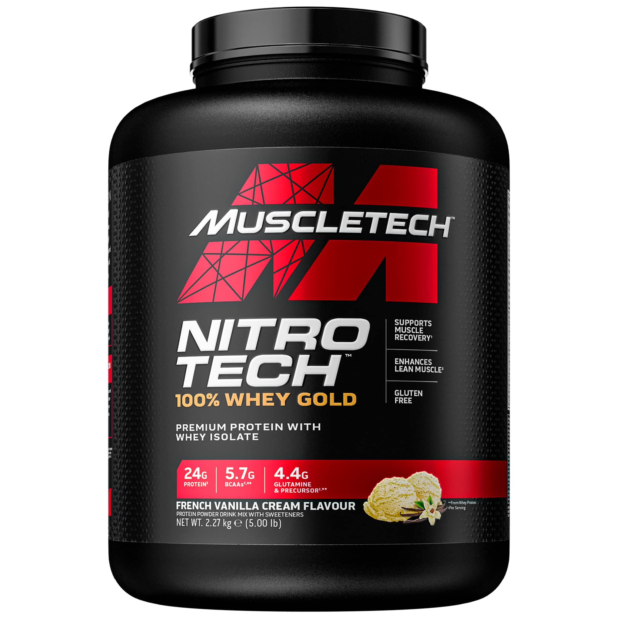 Muscletech Nitro Tech 100% Whey Gold - Whey Protein Powder