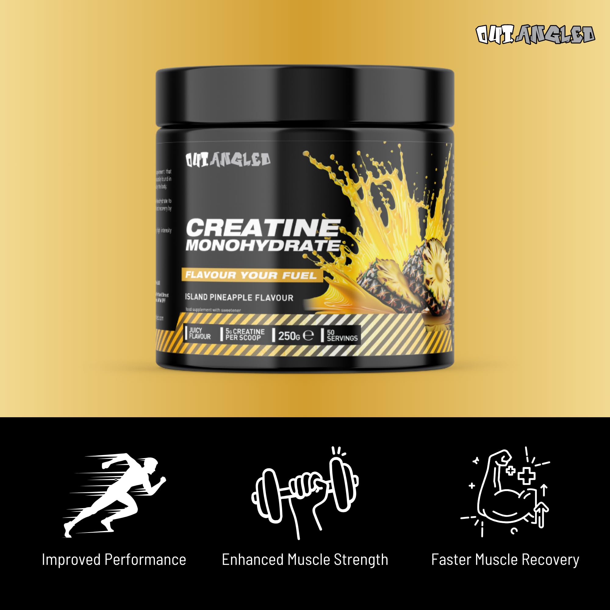 Outangled Creatine Monohydrate - Creatine Powder