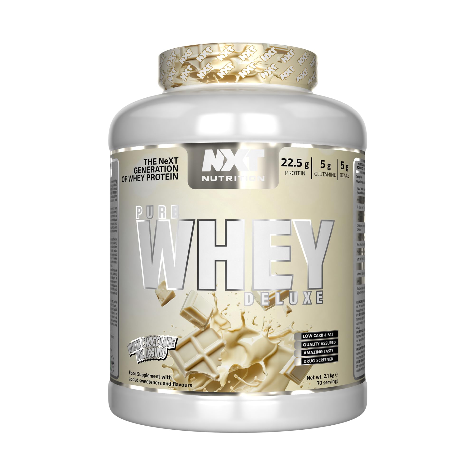 NXT Nutrition Pure Whey Deluxe 2.1kg