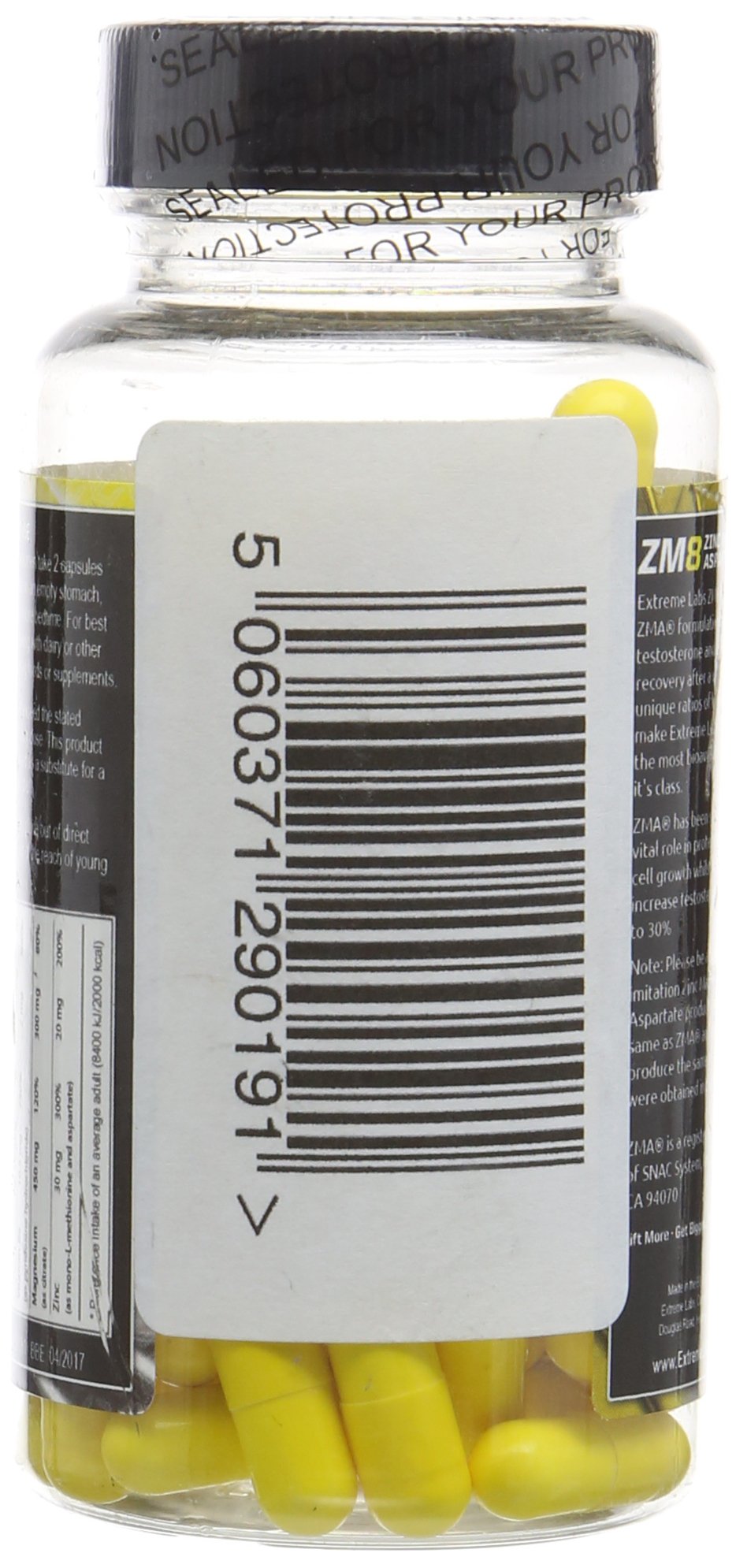 Extreme Labs ZM8 - 90 Caps - ZMA Capsules
