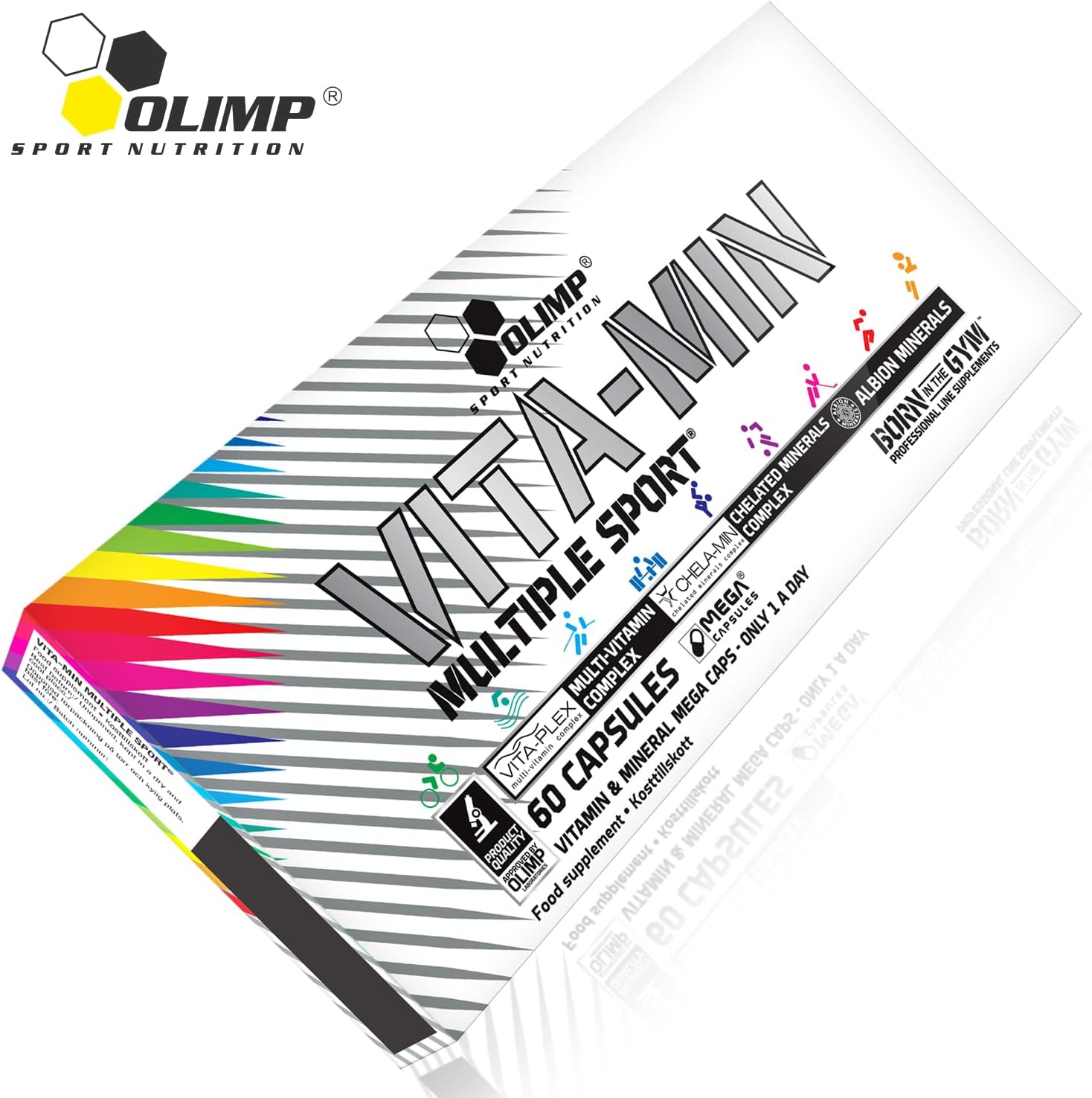 Olimp Sport Nutrition Vita-Min Multiple Sport - 60 Caps - Vinegar Capsules
