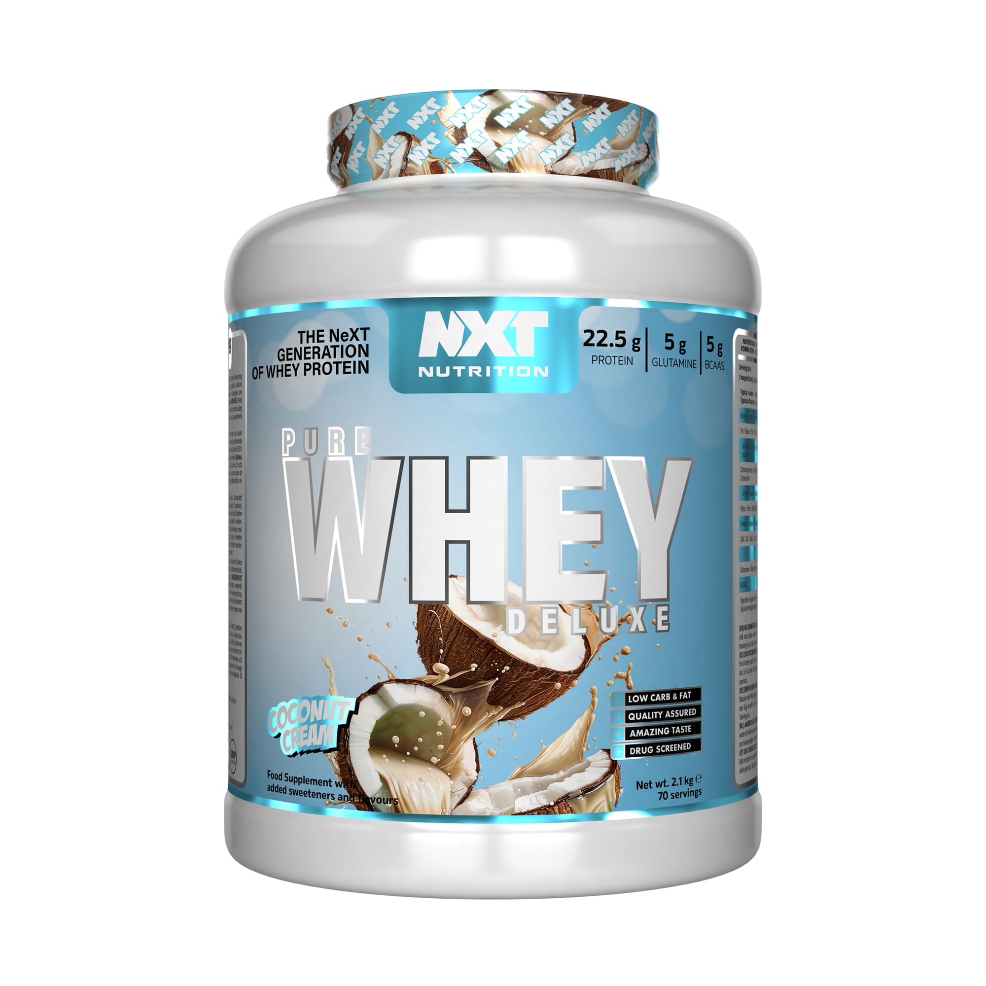 NXT Nutrition Pure Whey Deluxe 2.1kg
