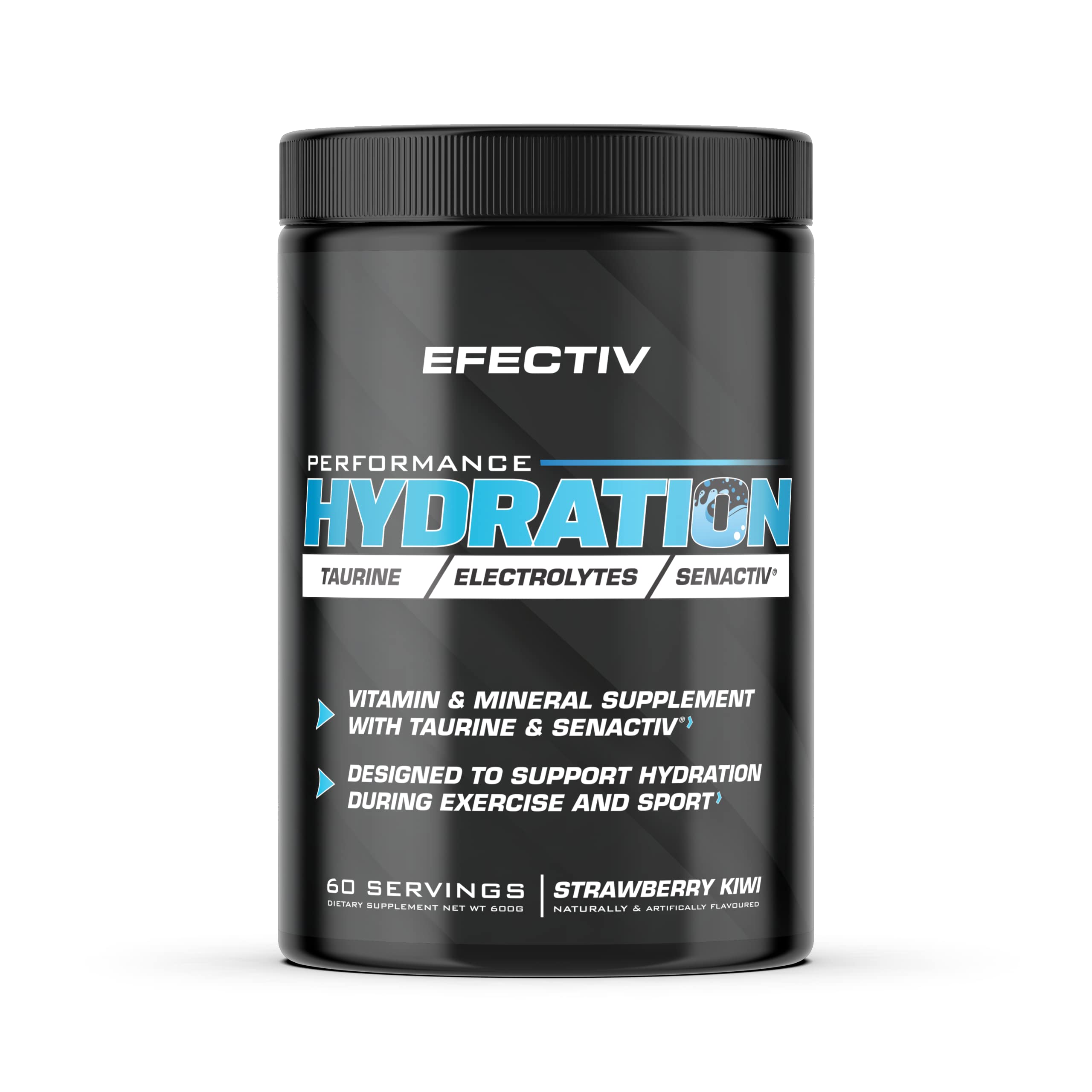 Efectiv Nutrition Performance Hydration - 600g / Strawberry Kiwi - Vitamins & Minerals