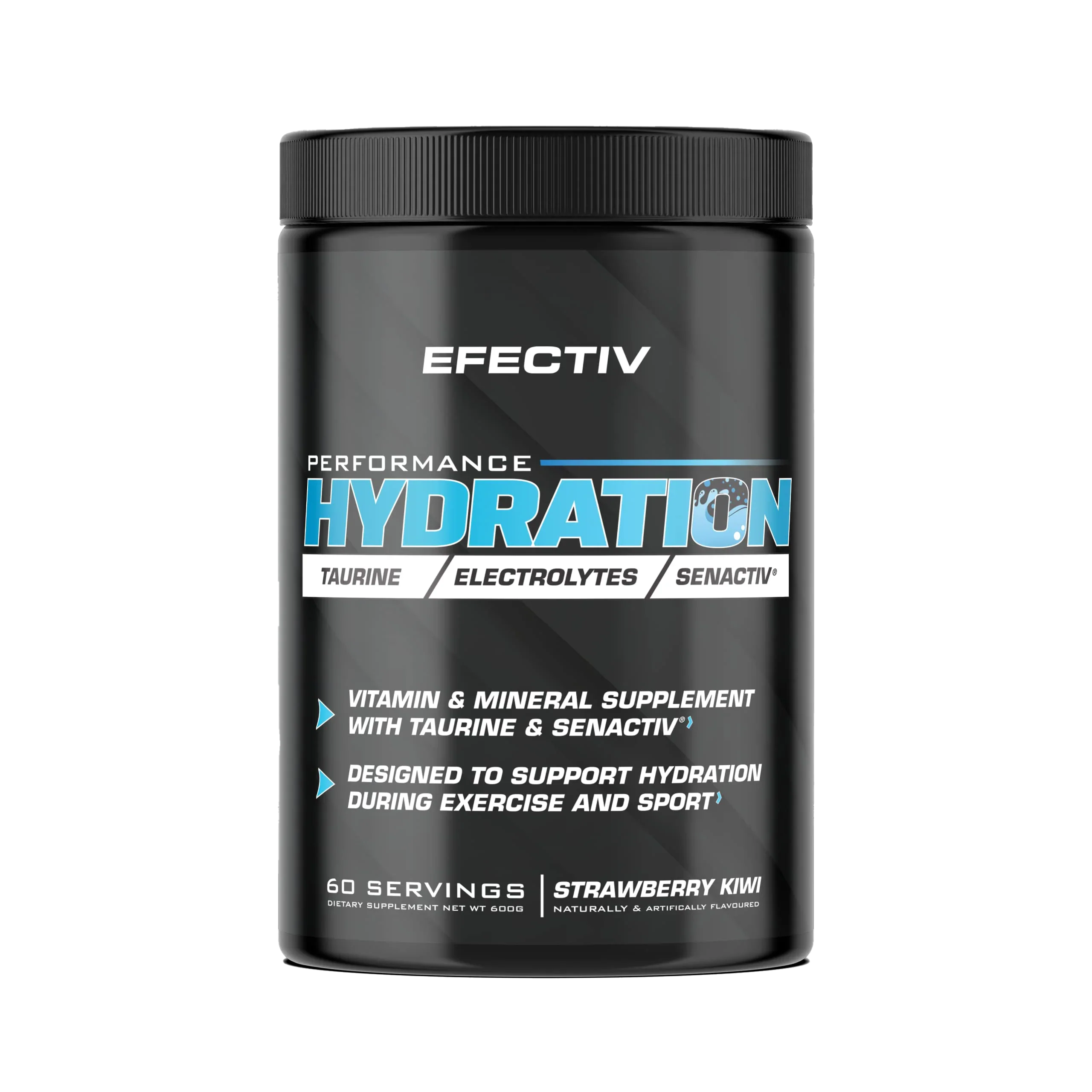 Efectiv Nutrition Performance Hydration - 600g / Strawberry Kiwi - Vitamins & Minerals