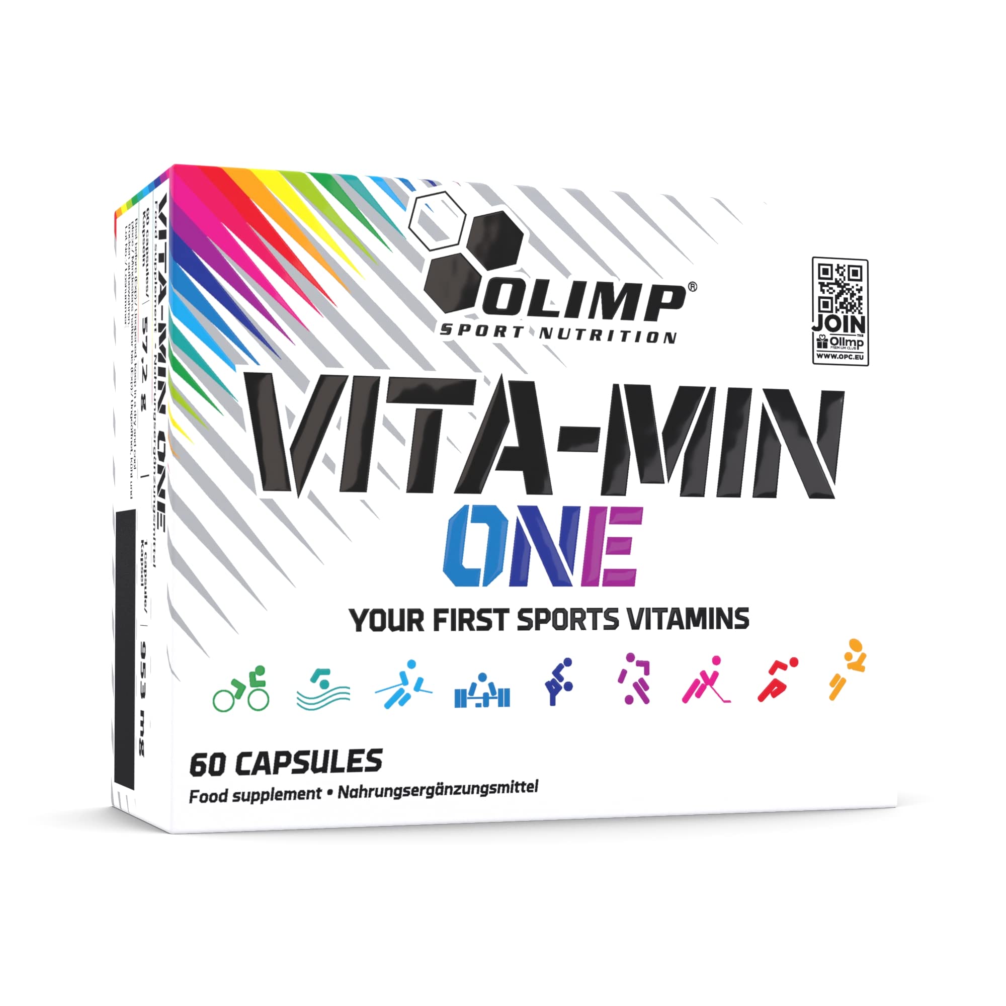 Olimp Sport Nutrition Vita-Min One - 60 Caps - Multi-Vitamin Capsules