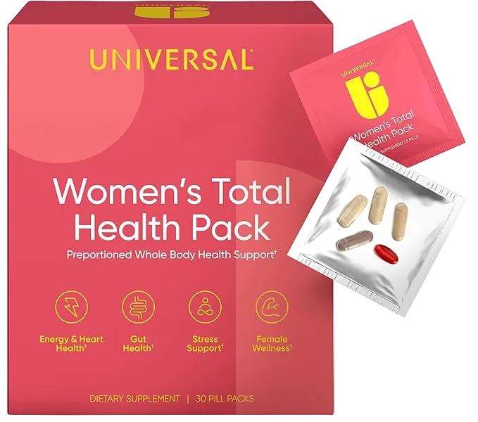 Universal Nutrition Women's Total Health Pack 30 Packs - MyGymSupplements