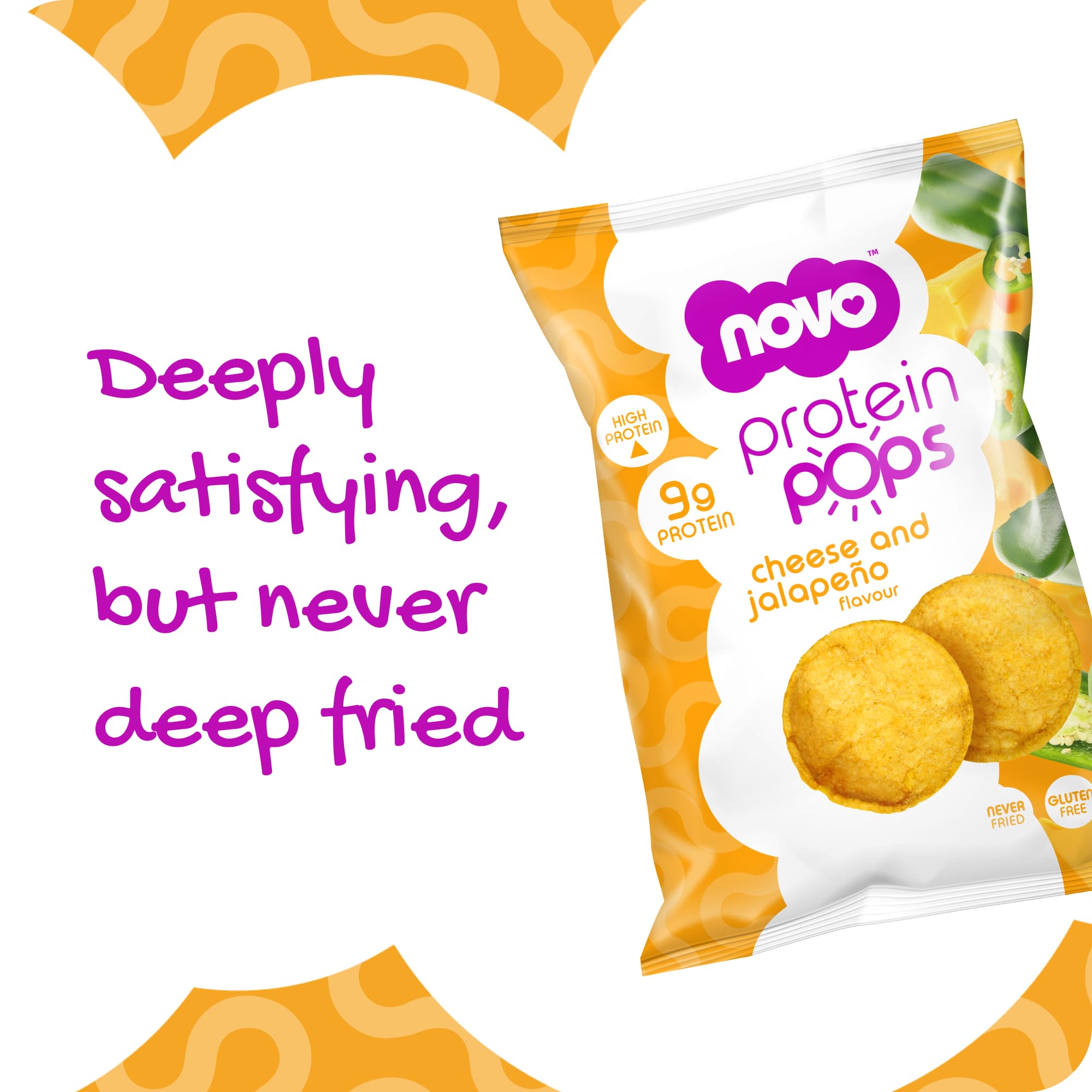 Novo Nutrition Novo Protein Pops - Protein Crisps
